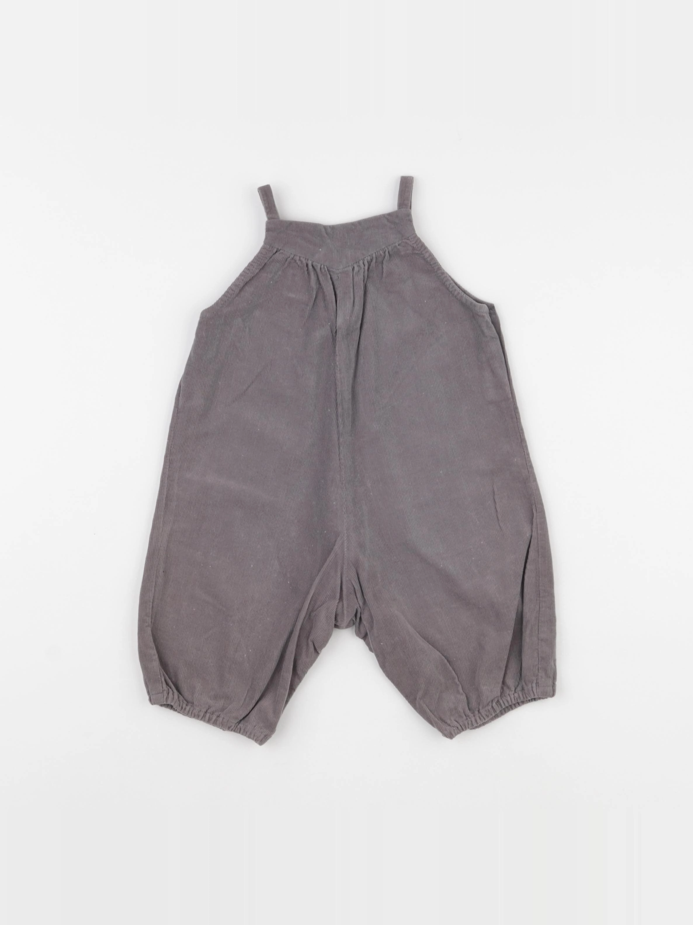 Bonpoint - salopette gris - 6 mois