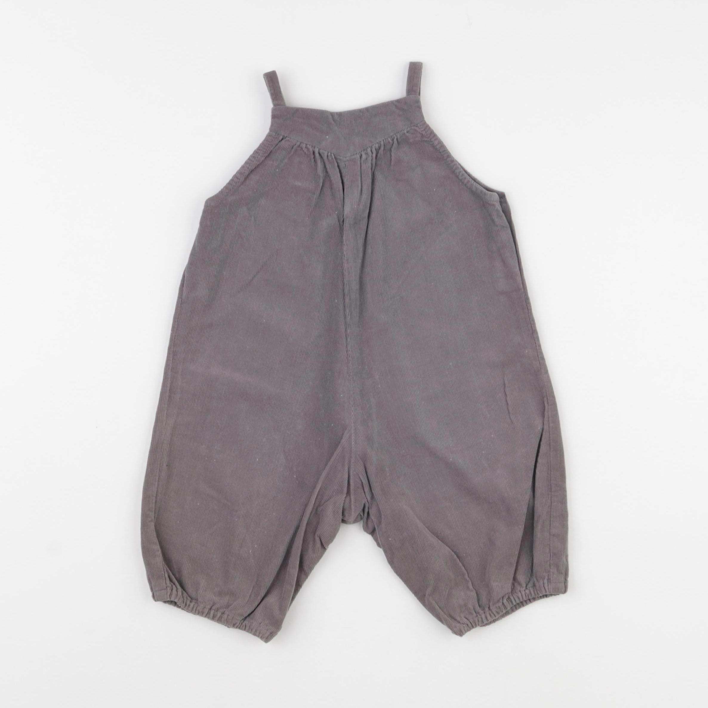 Bonpoint - salopette gris - 6 mois