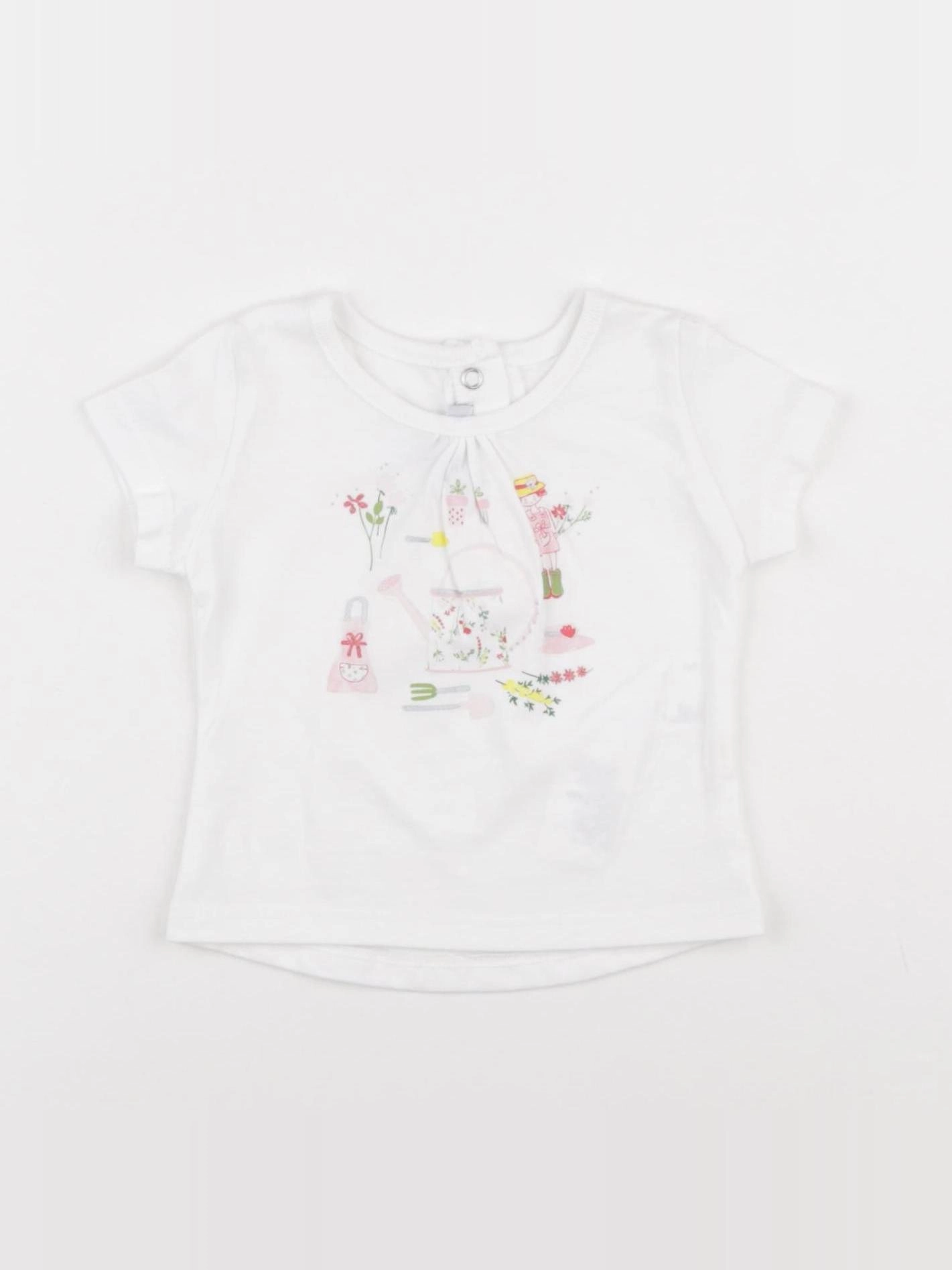 Absorba - tee-shirt multicolore - 3 mois