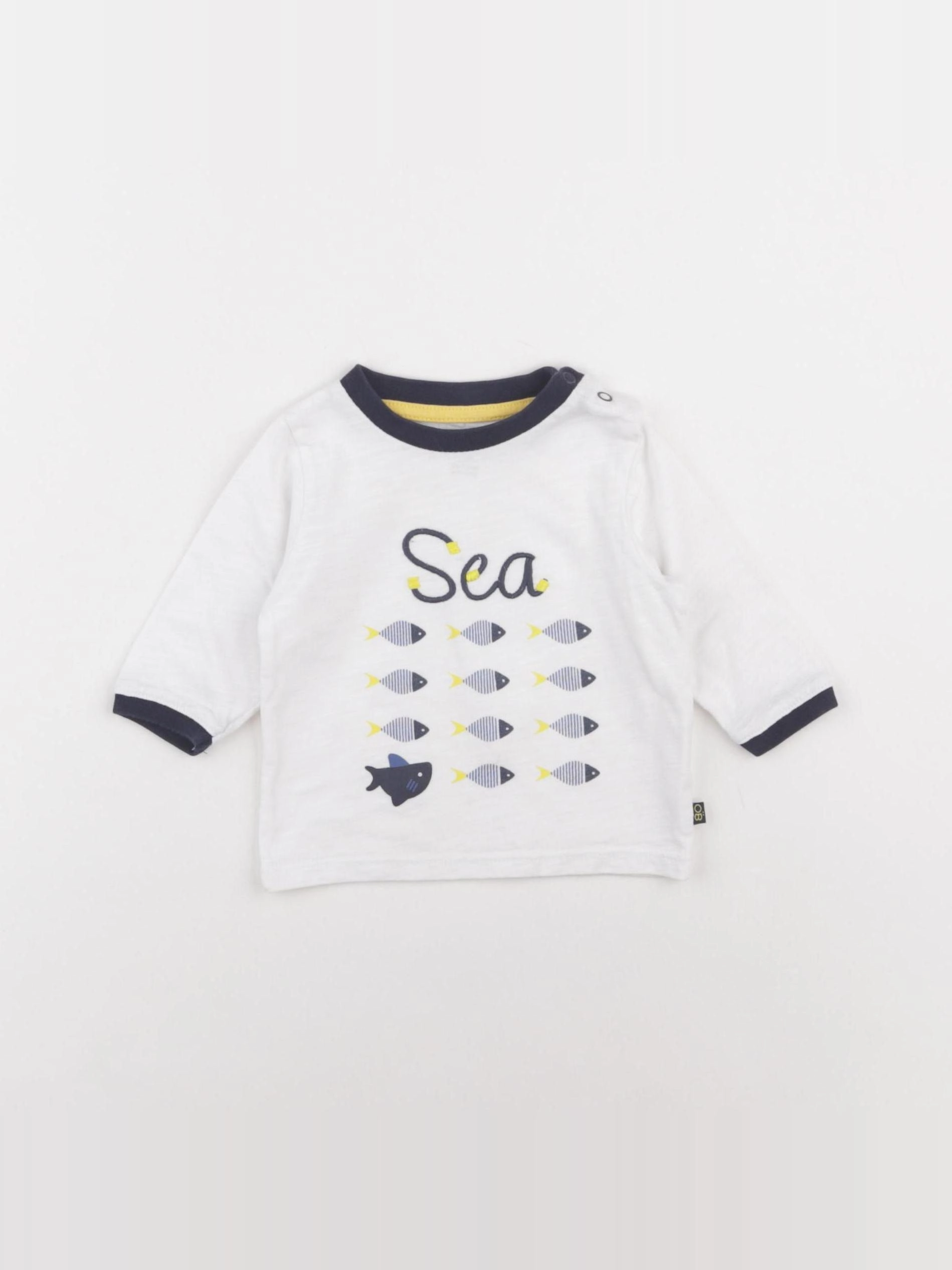 Obaïbi - tee-shirt multicolore - 3 mois