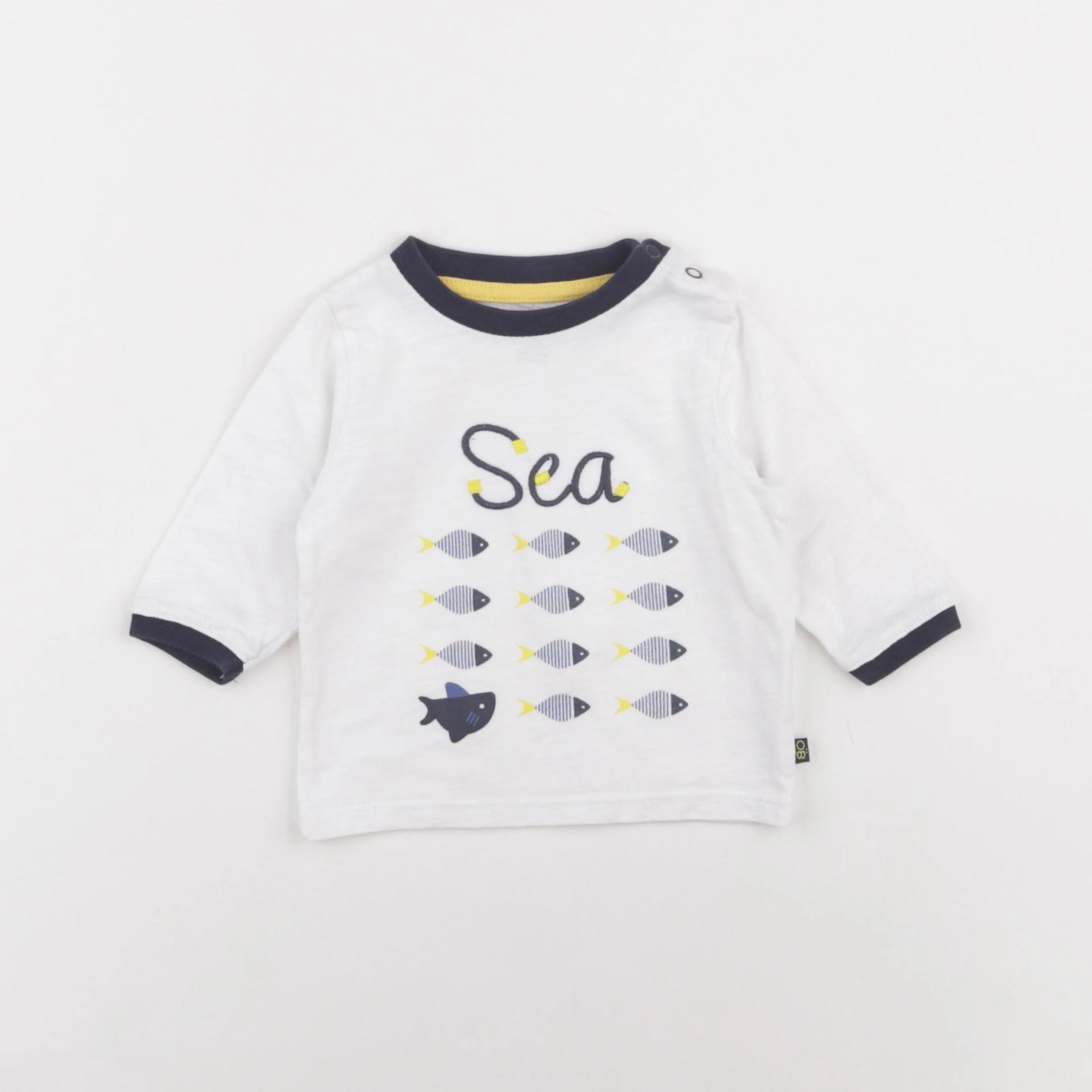 Obaïbi - tee-shirt multicolore - 3 mois