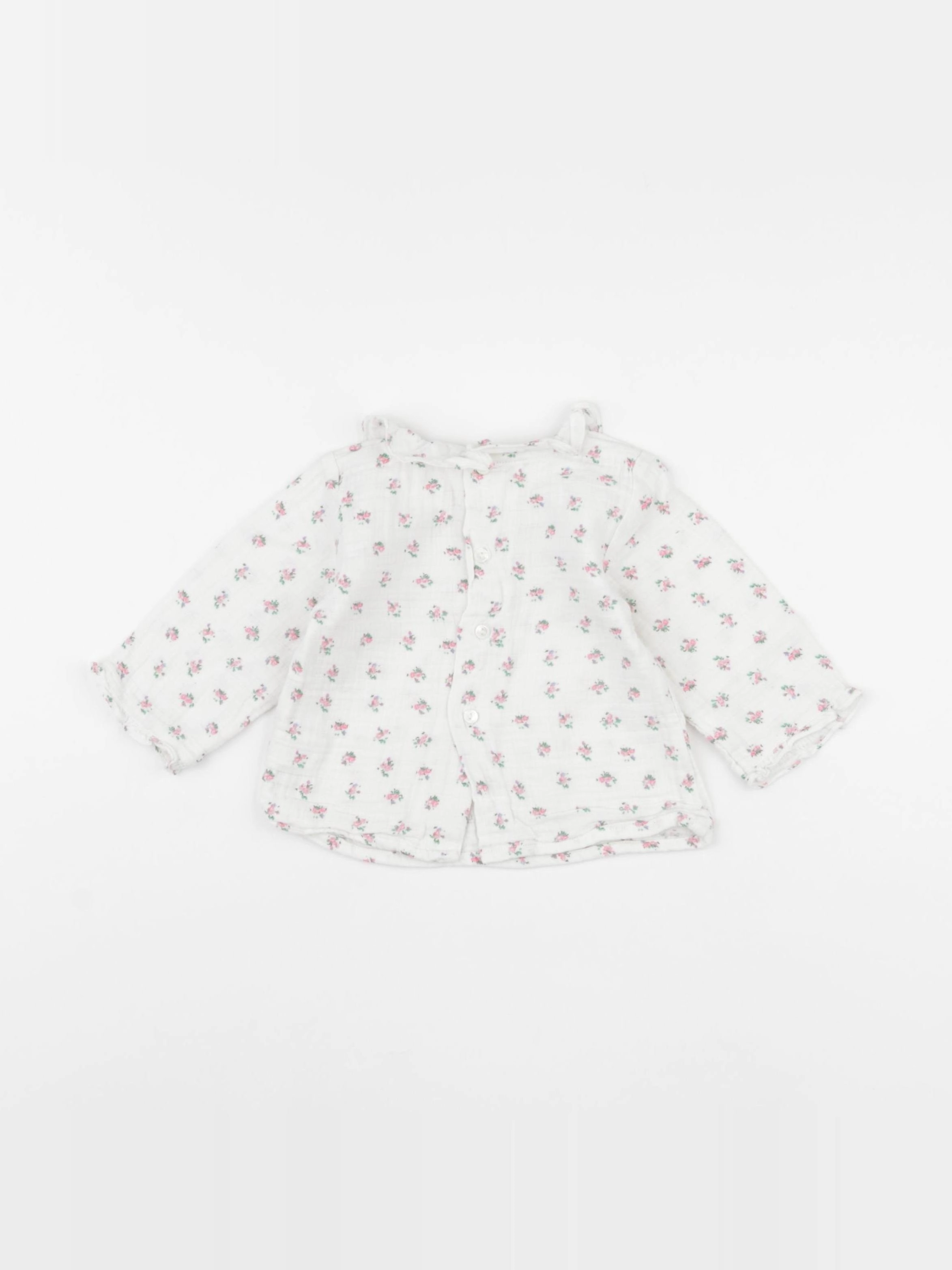 Bonpoint - blouse multicolore - 6 mois