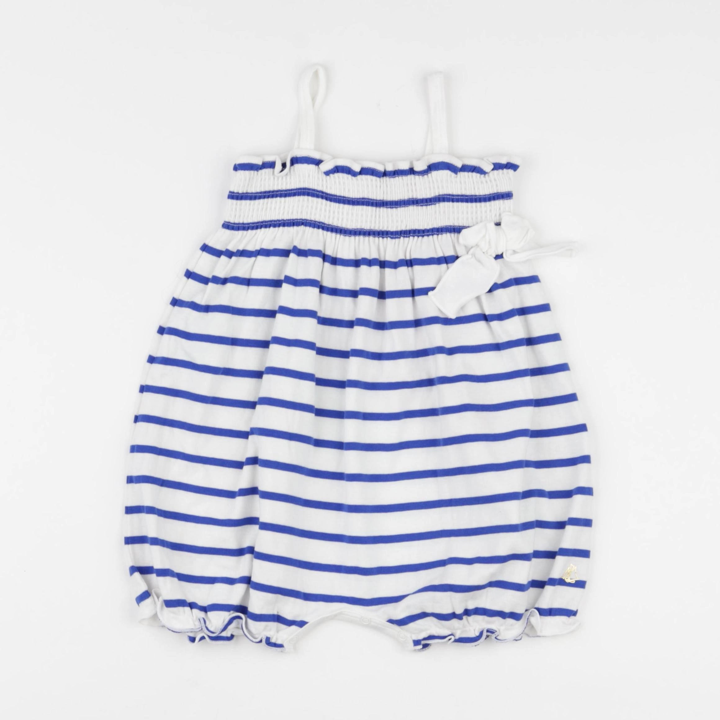 Petit Bateau - combinaison bleu - 24 mois