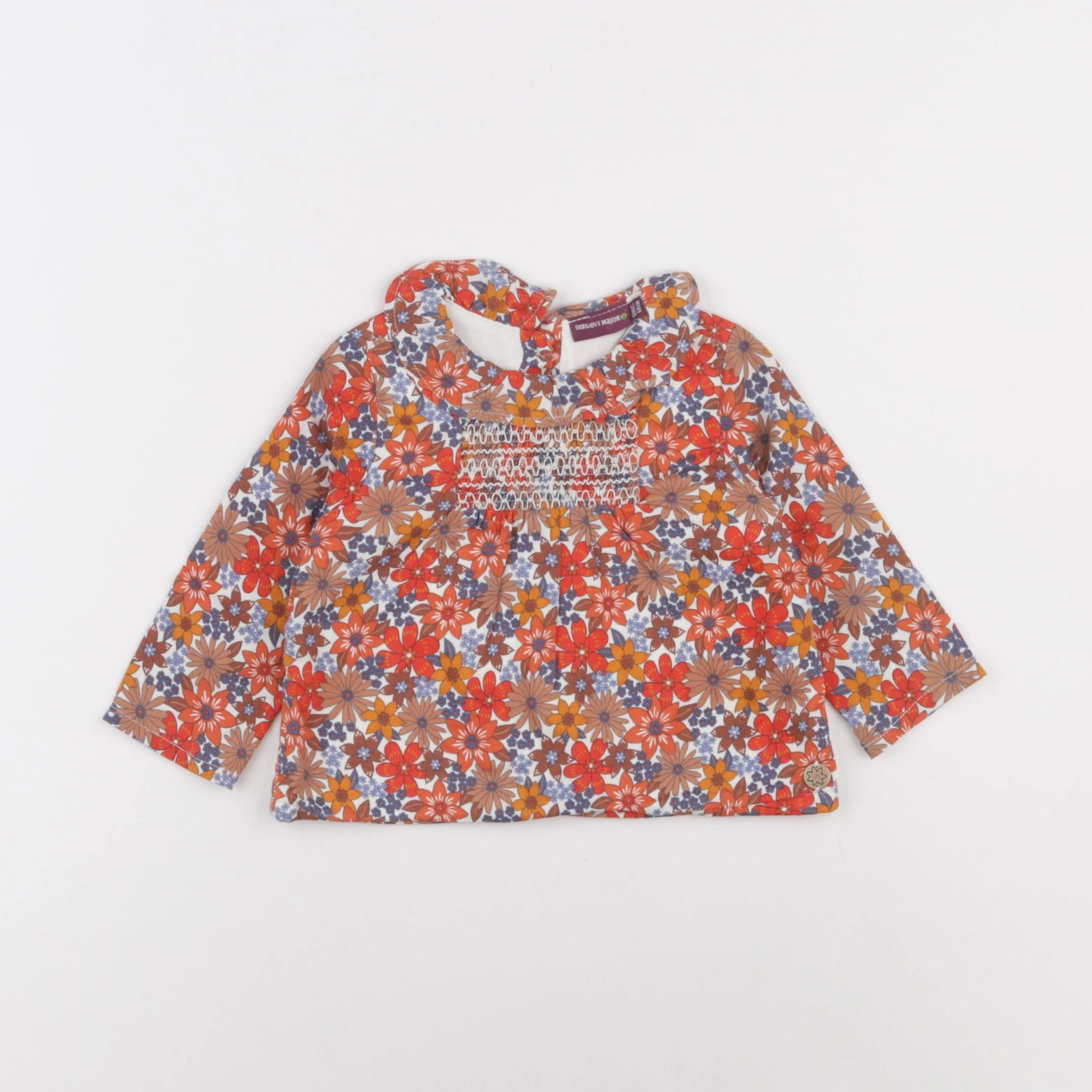 Sergent Major - blouse multicolore - 6 mois
