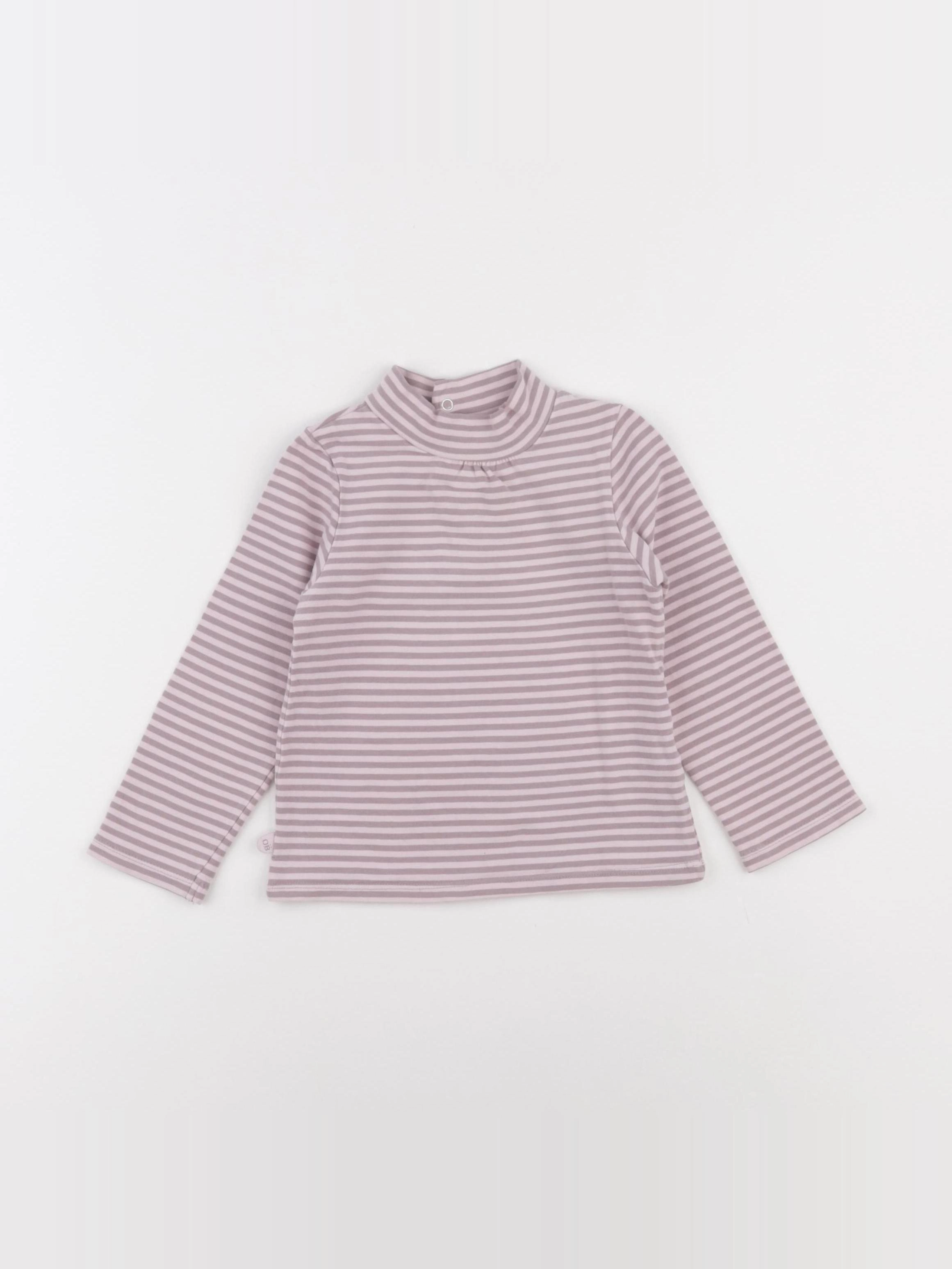 Obaïbi - sous-pull rose - 24 mois
