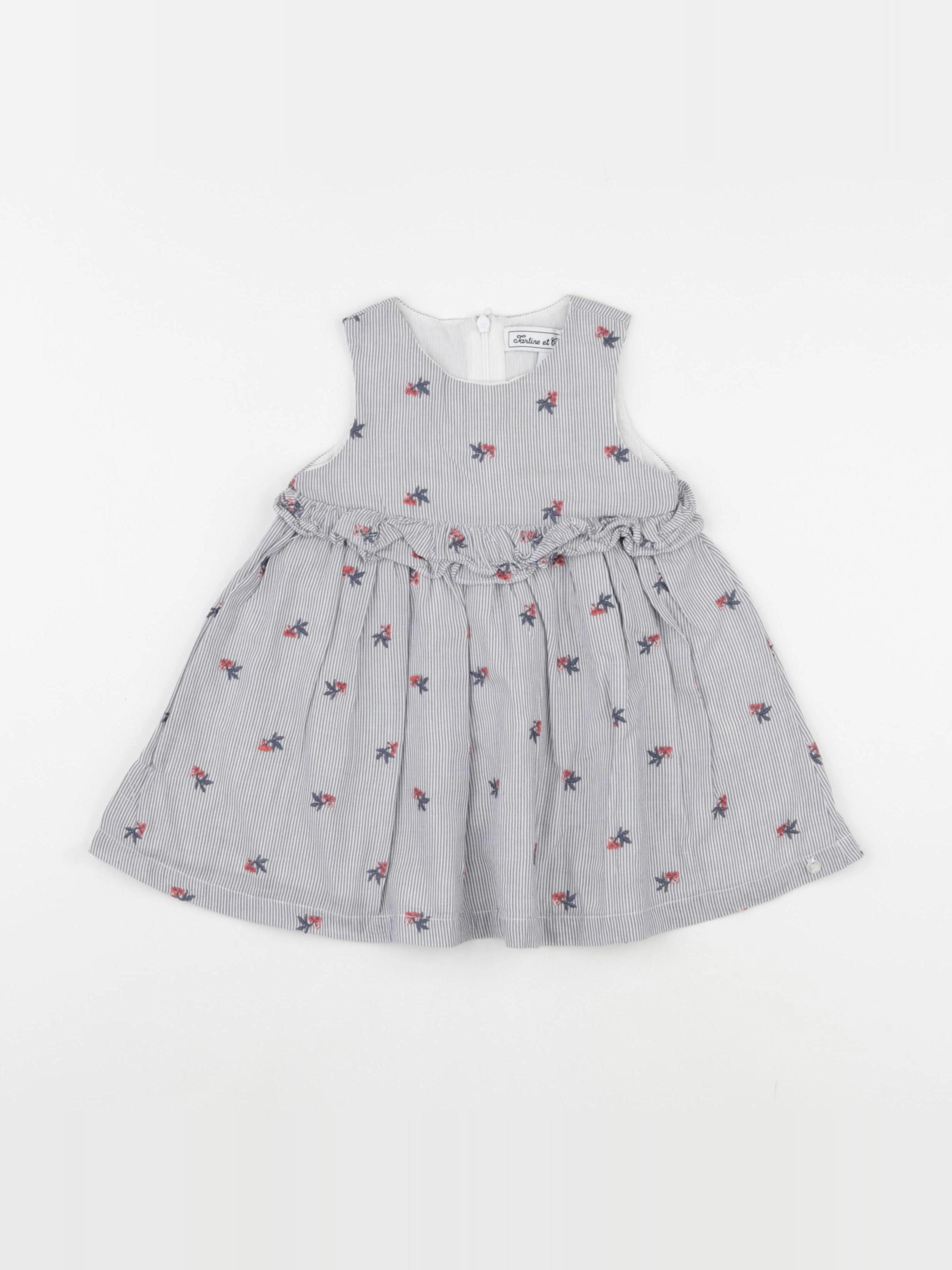 Tartine & Chocolat - robe bleu - 18 mois