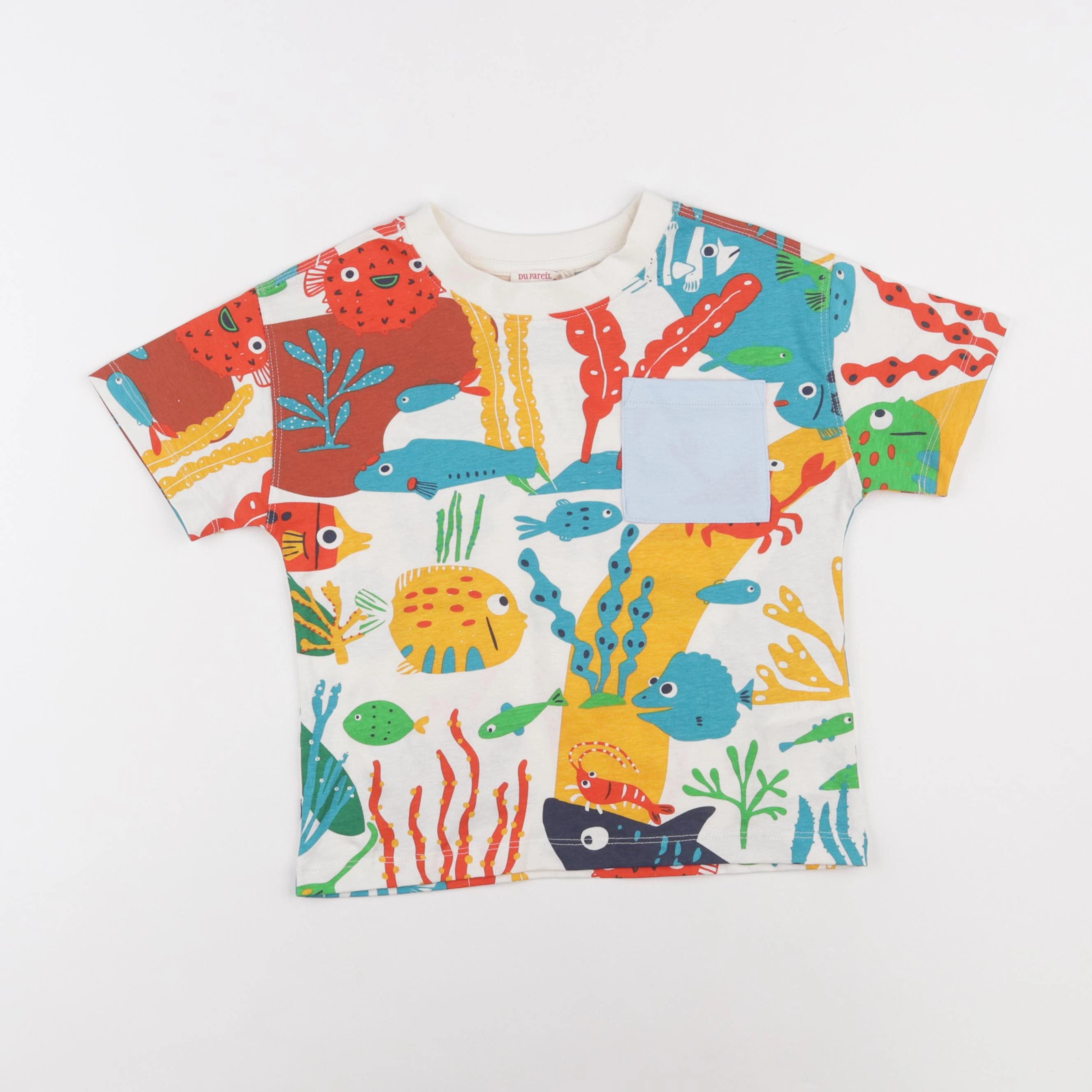 DPAM - tee-shirt multicolore - 3 ans