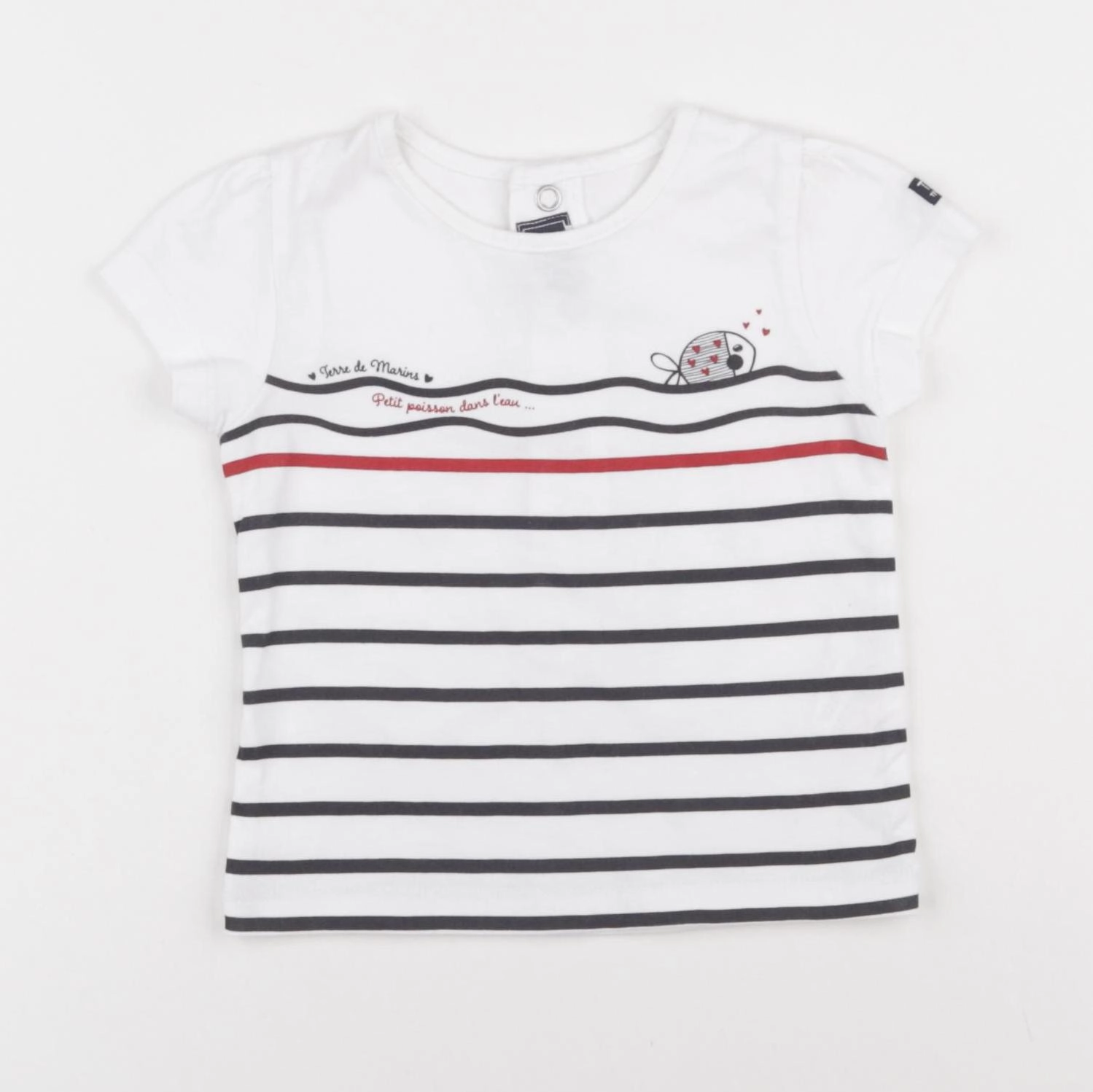 Terre de marins - tee-shirt multicolore - 6 mois