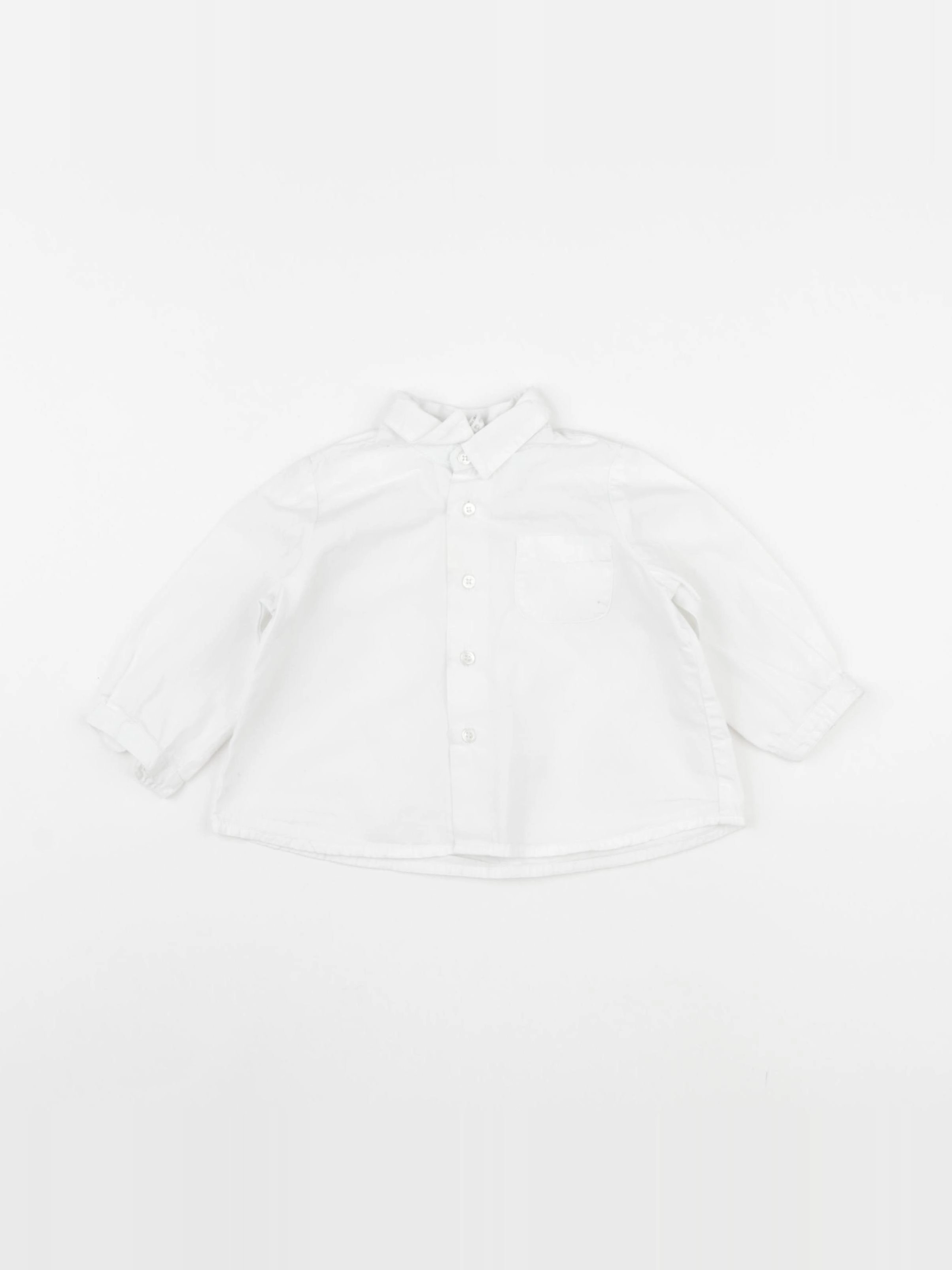 Bonpoint - chemise blanc - 6 mois