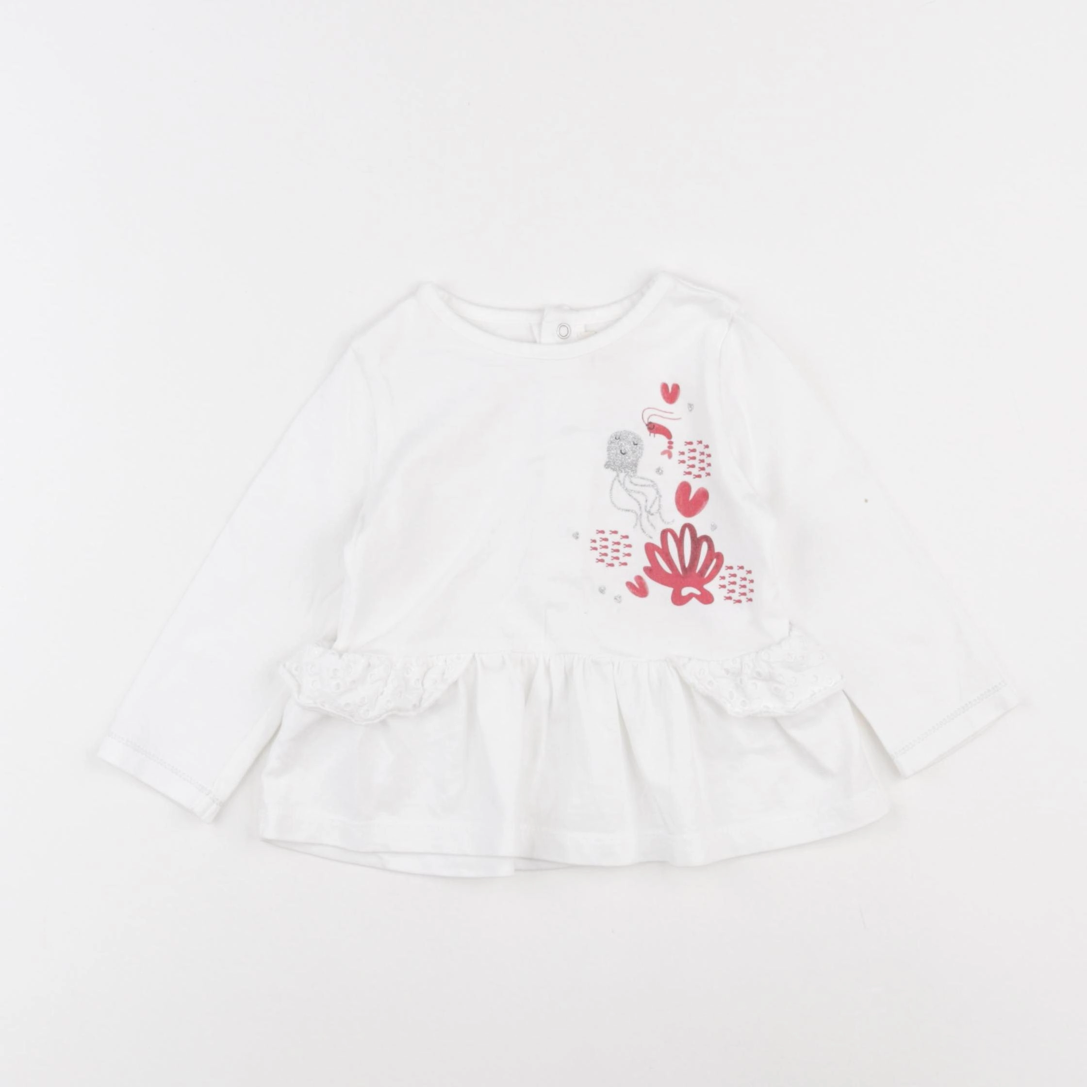 Catimini - tee-shirt multicolore - 12 mois