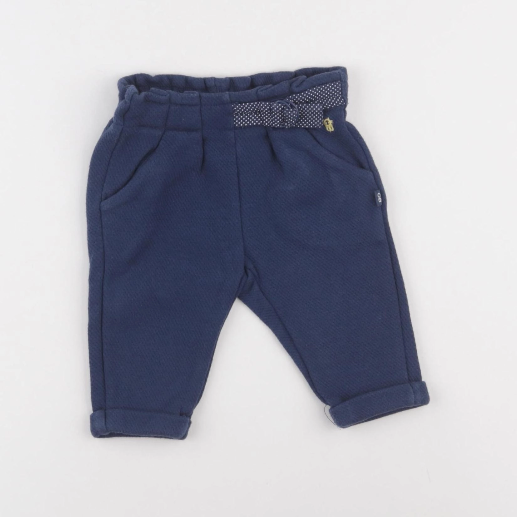 Obaïbi - jogging bleu - 3 mois