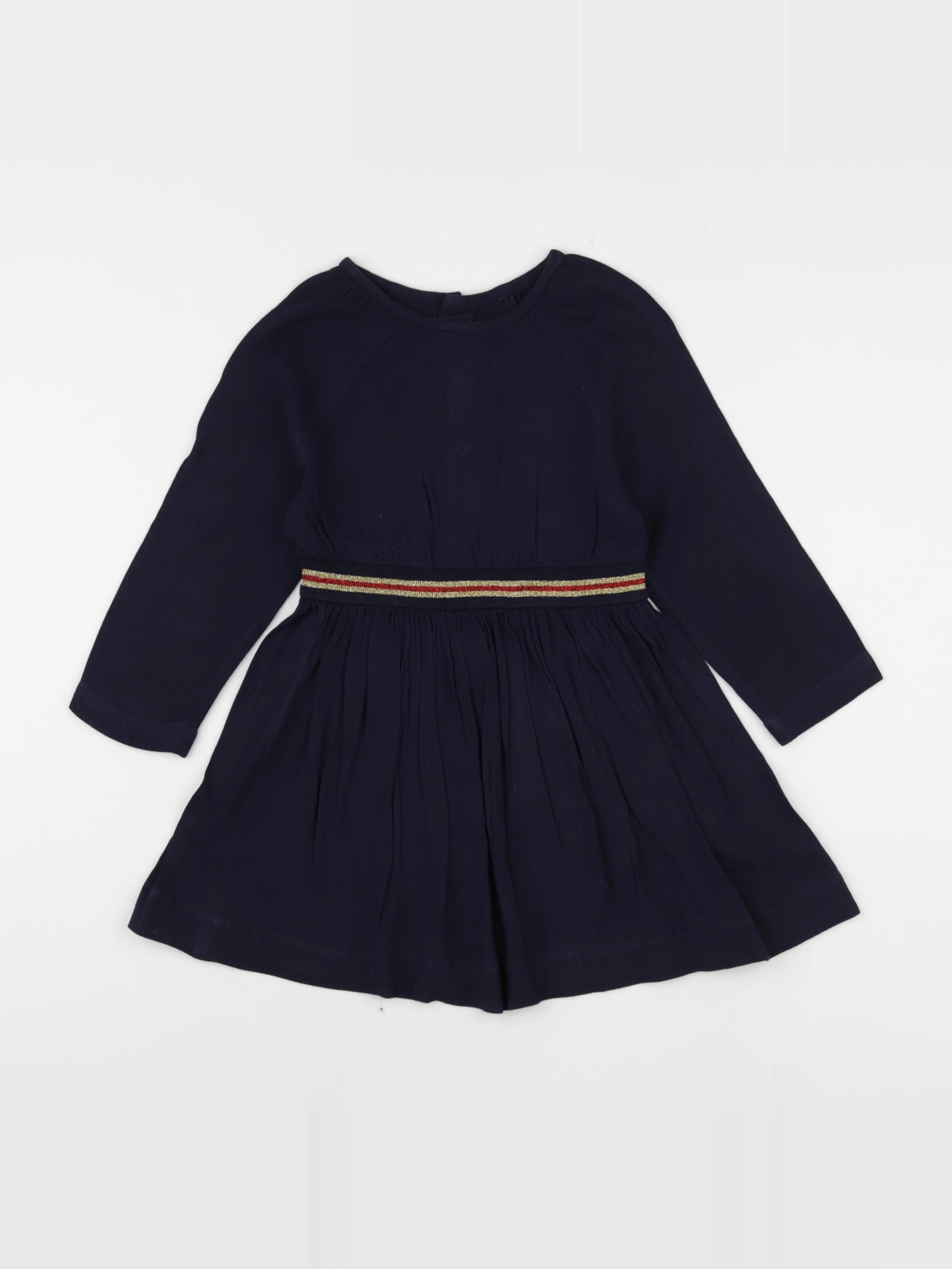 Bonpoint - robe bleu - 4 ans
