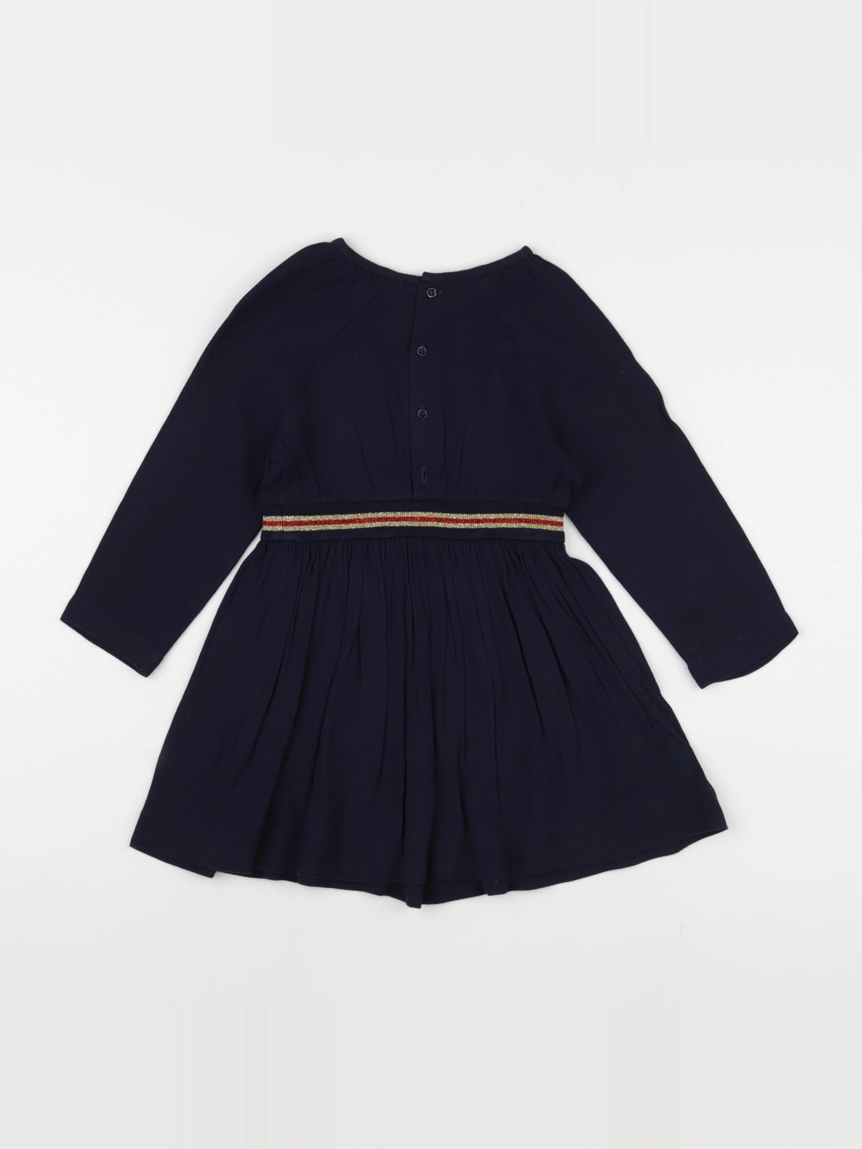 Bonpoint - robe bleu - 4 ans
