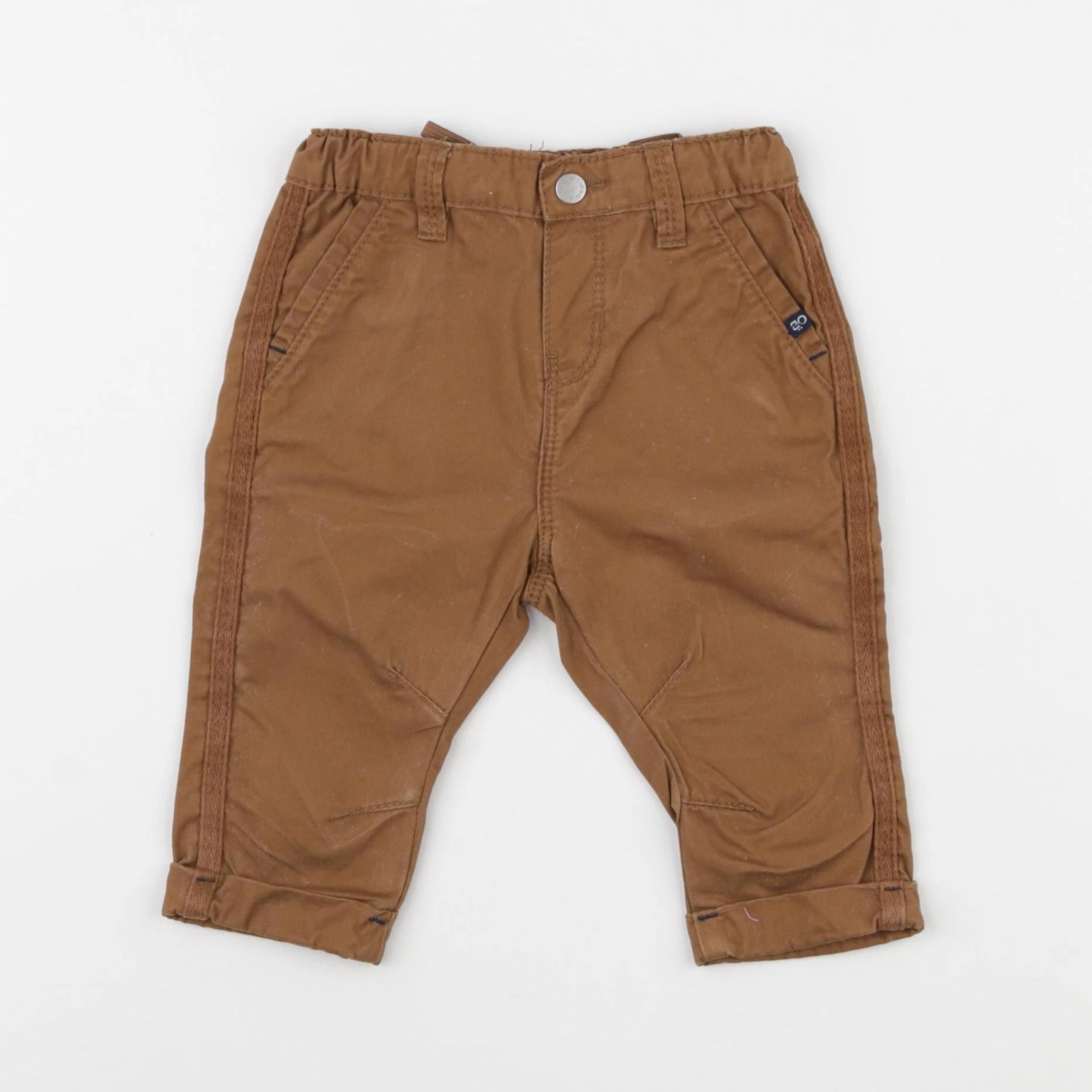 Obaïbi - pantalon marron - 6 mois
