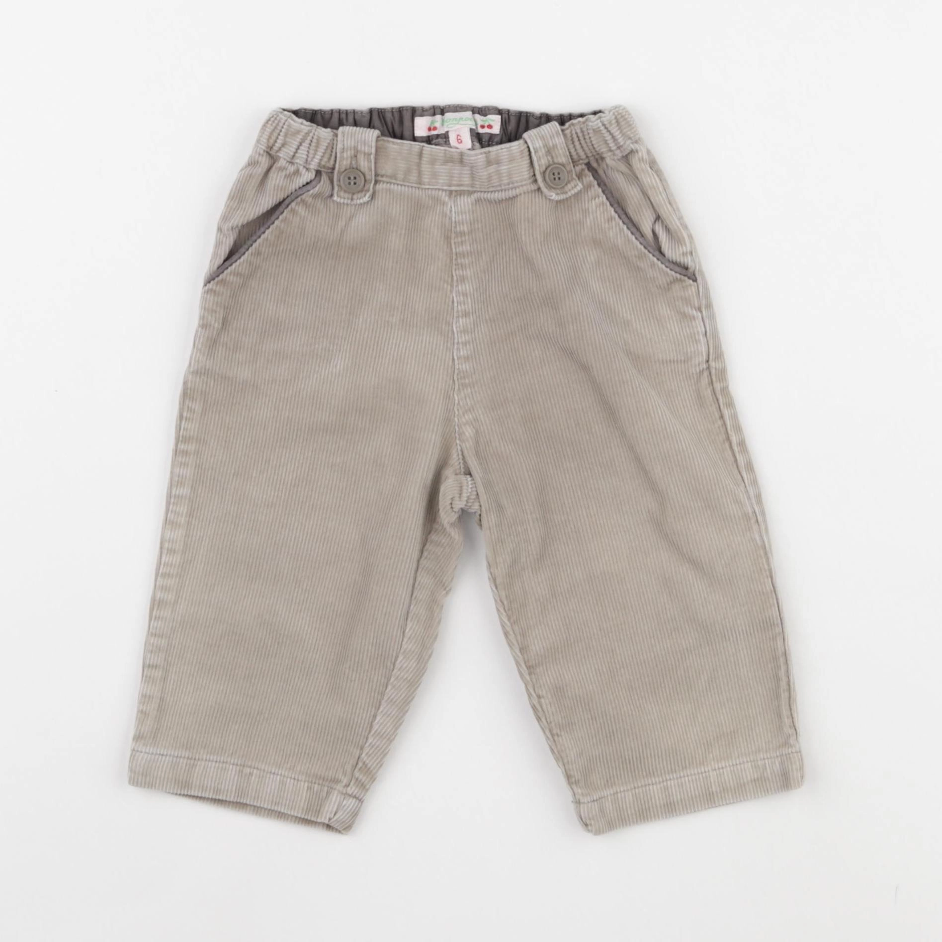 Bonpoint - pantalon beige - 6 ans