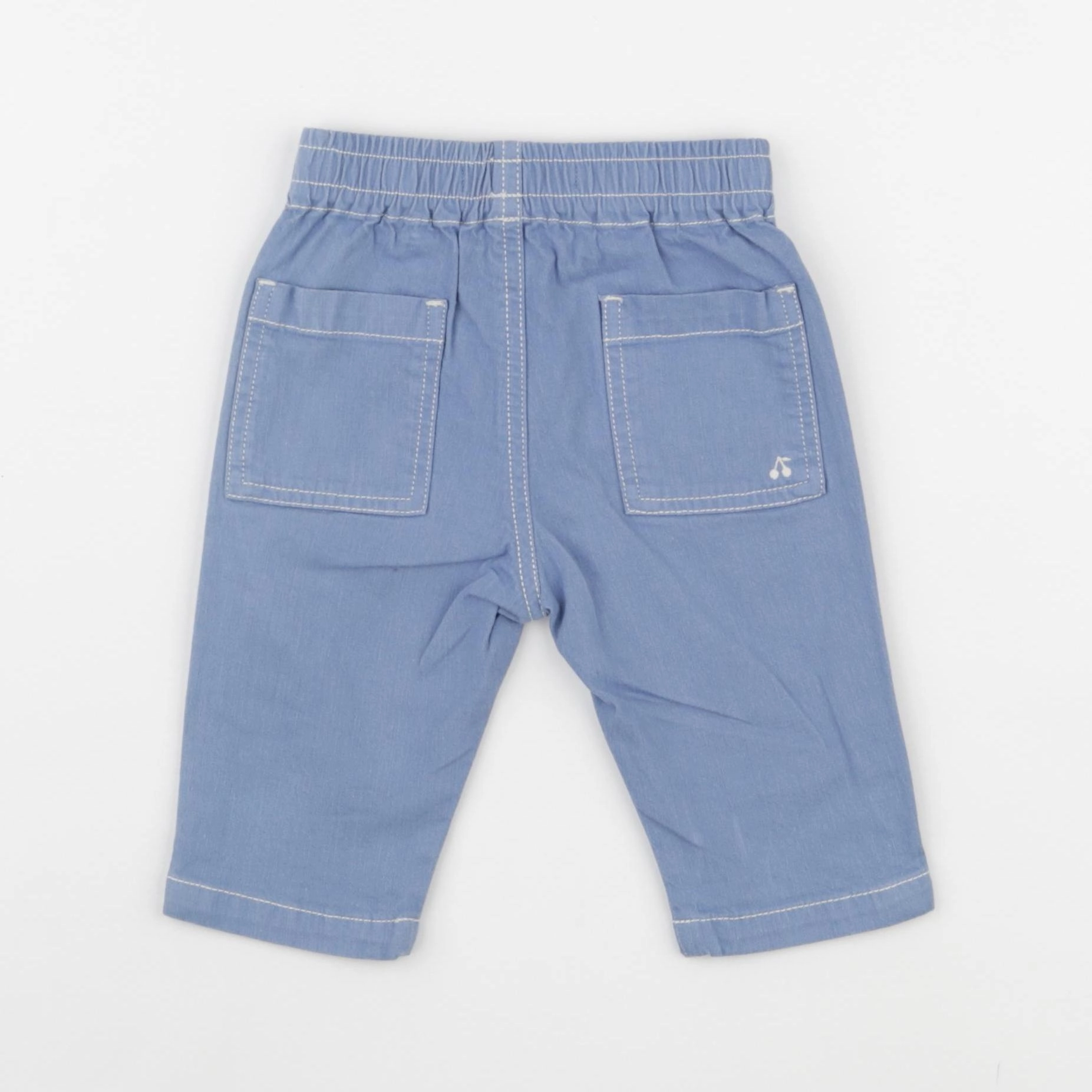 Bonpoint - pantalon bleu - 6 mois