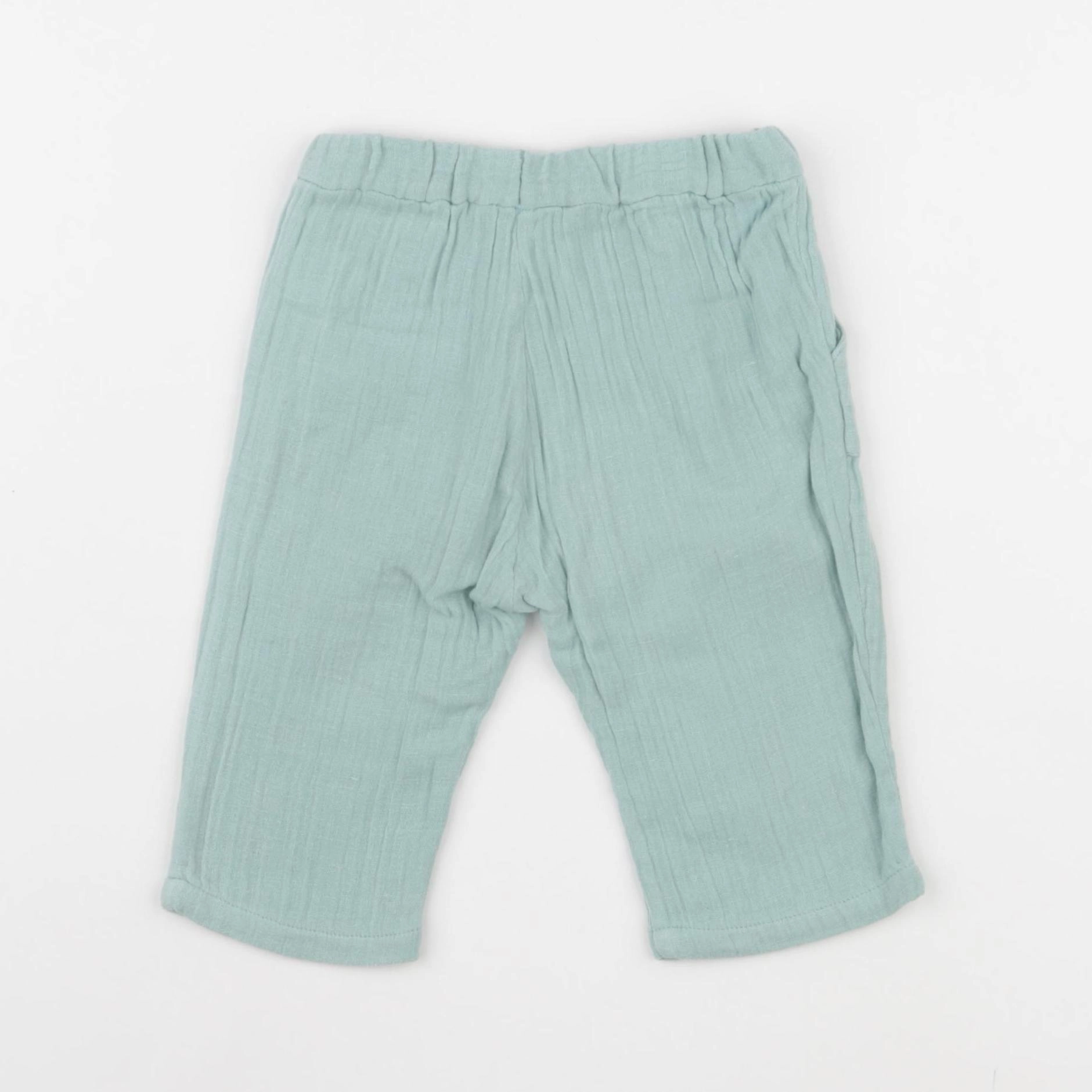 Bonpoint - pantalon vert - 6 mois