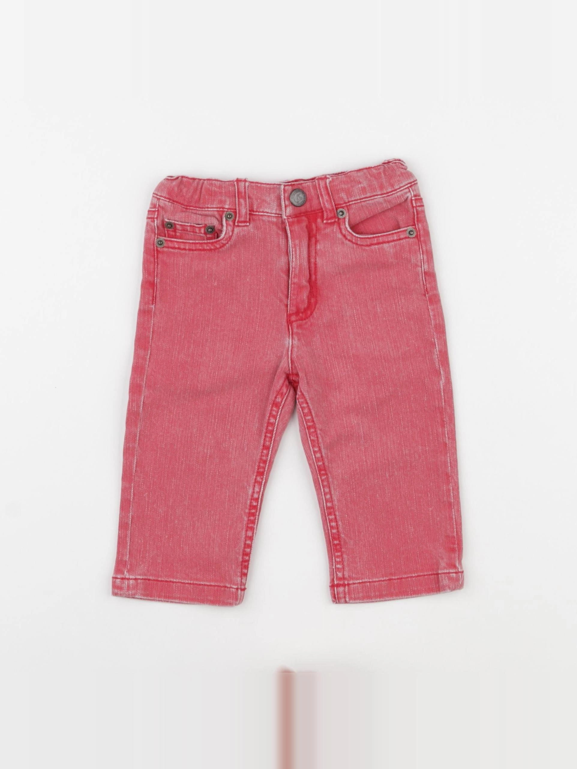 Bonpoint - jean rouge - 6 mois