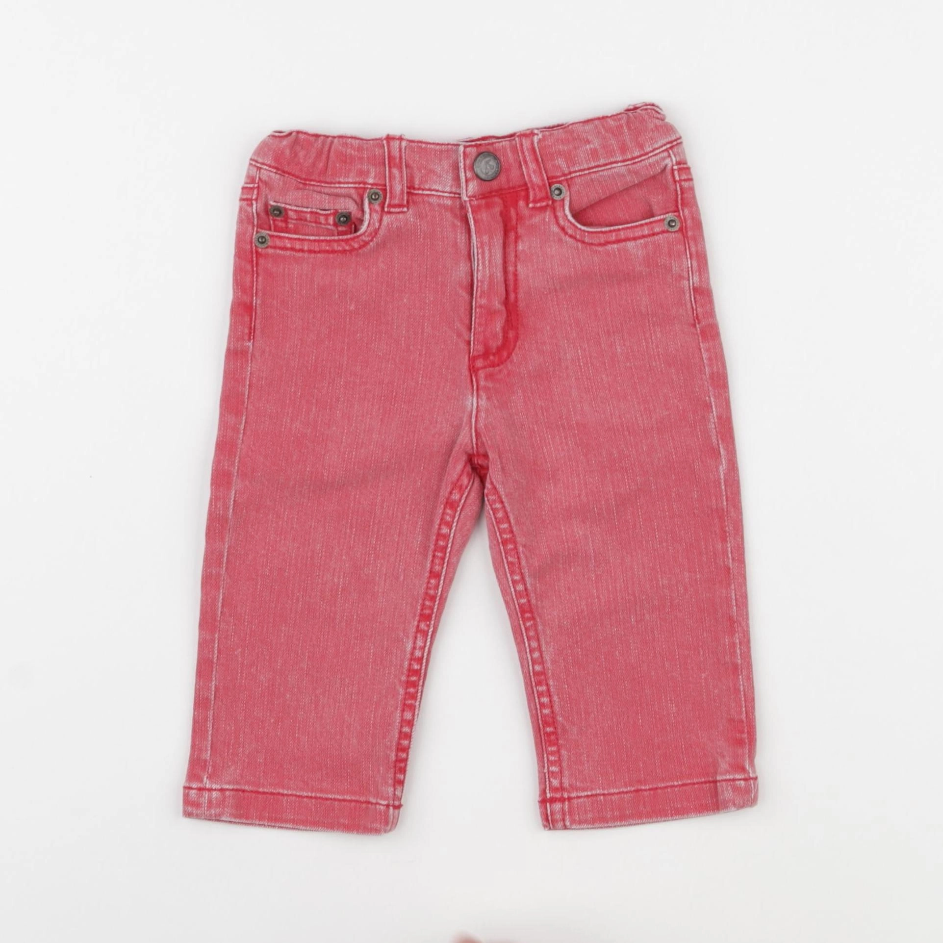 Bonpoint - jean rouge - 6 mois
