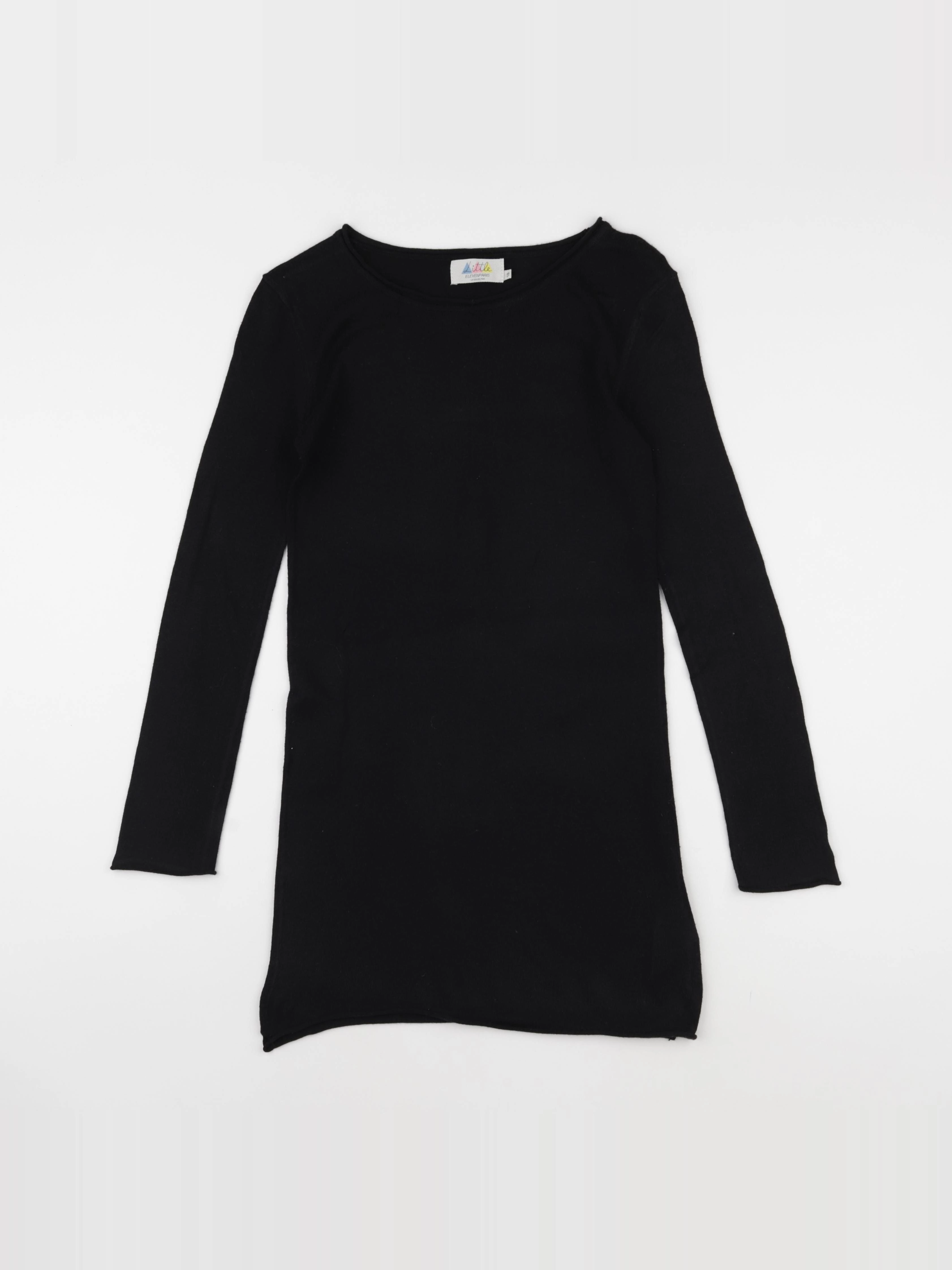 Little Eleven Paris - robe noir - 10 ans