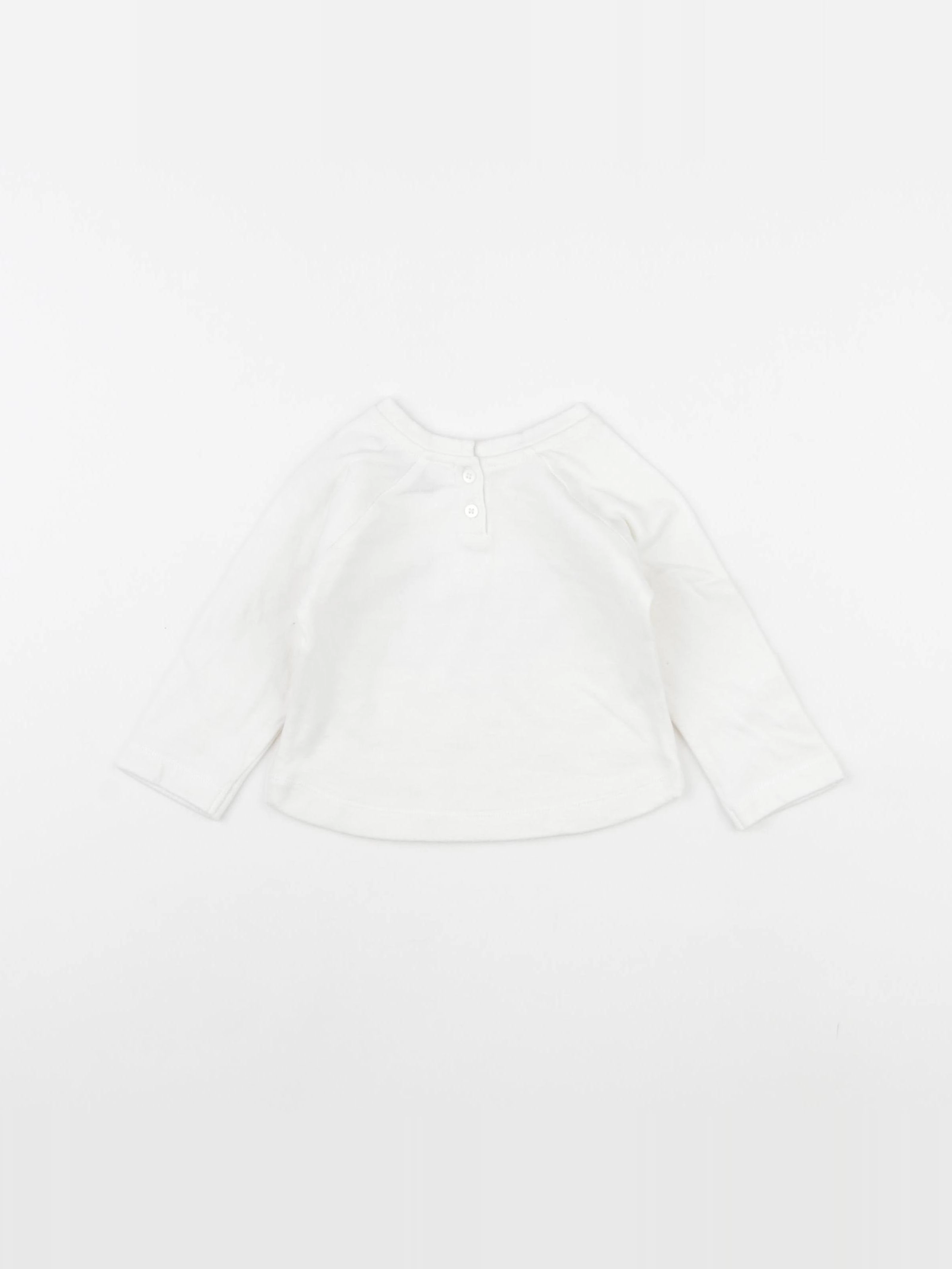 Bonpoint - tee-shirt bleu - 6 mois