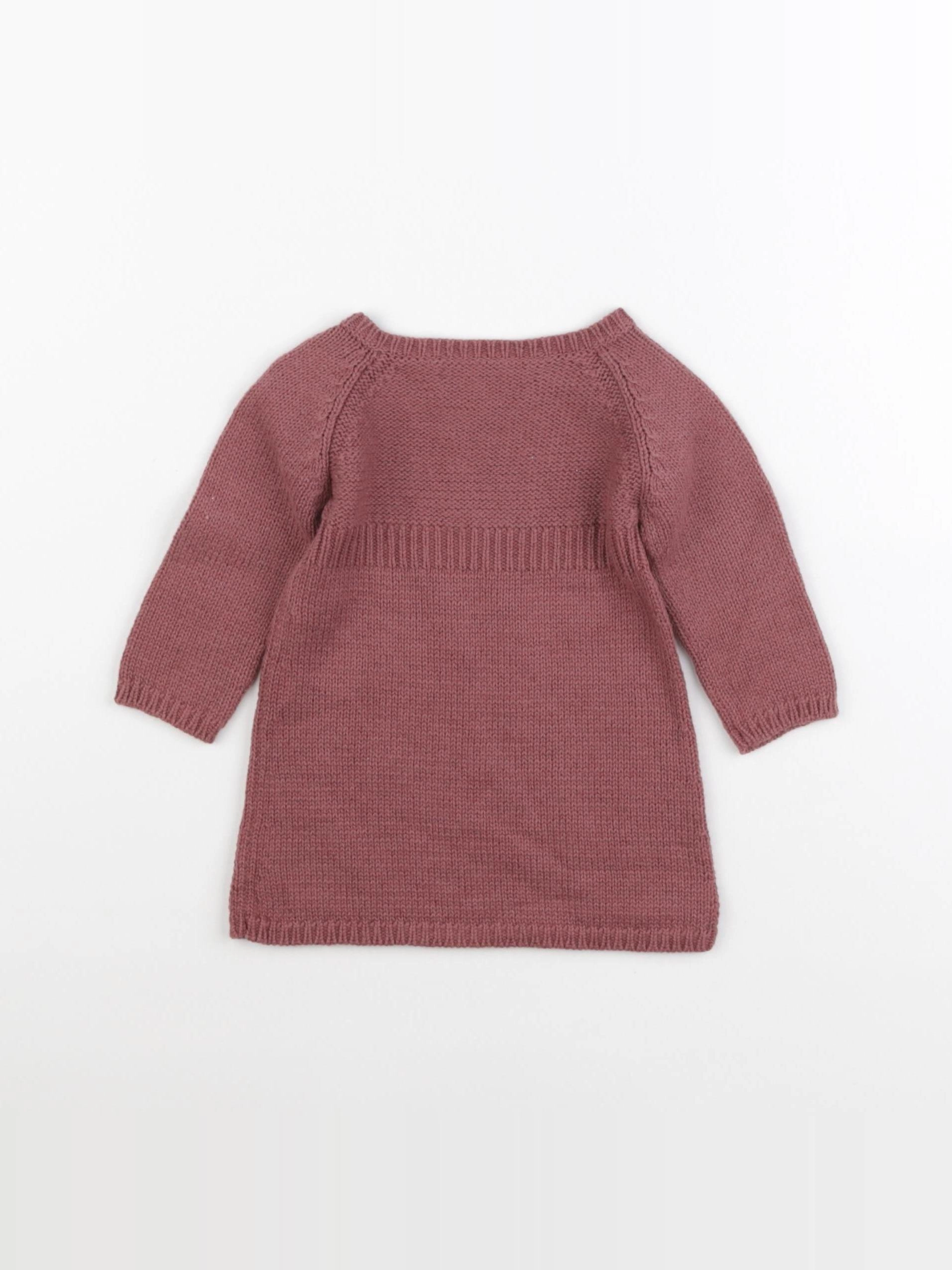 Bonpoint - robe marron - 6 mois