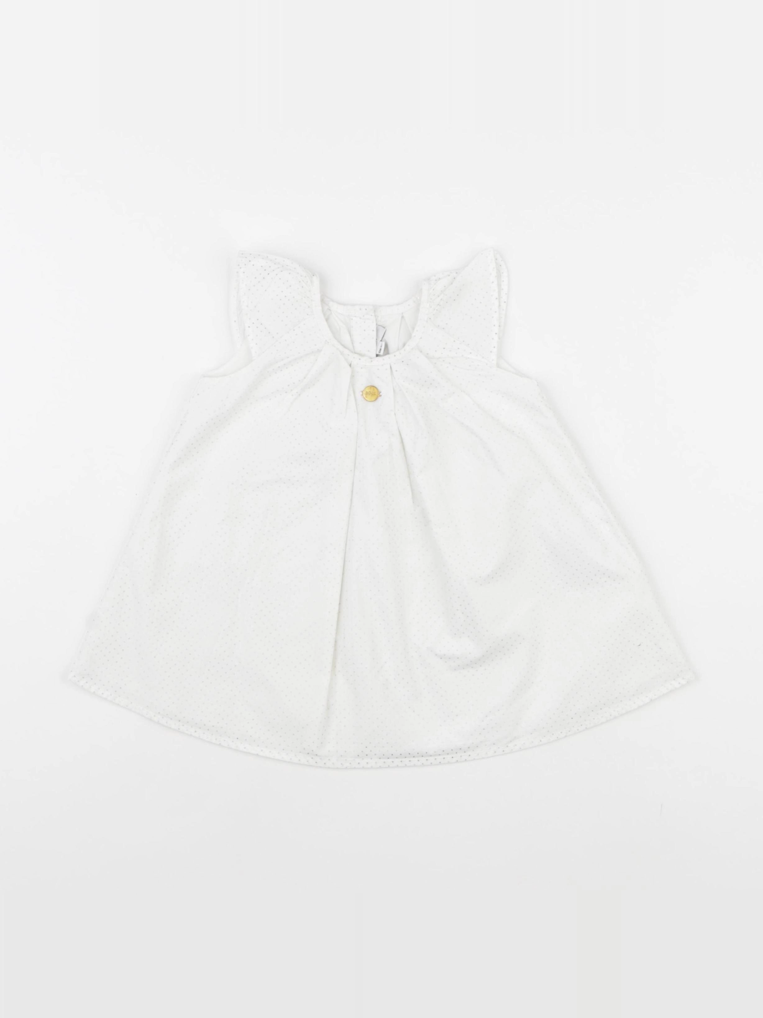 Hugo Boss - robe blanc - 6 mois
