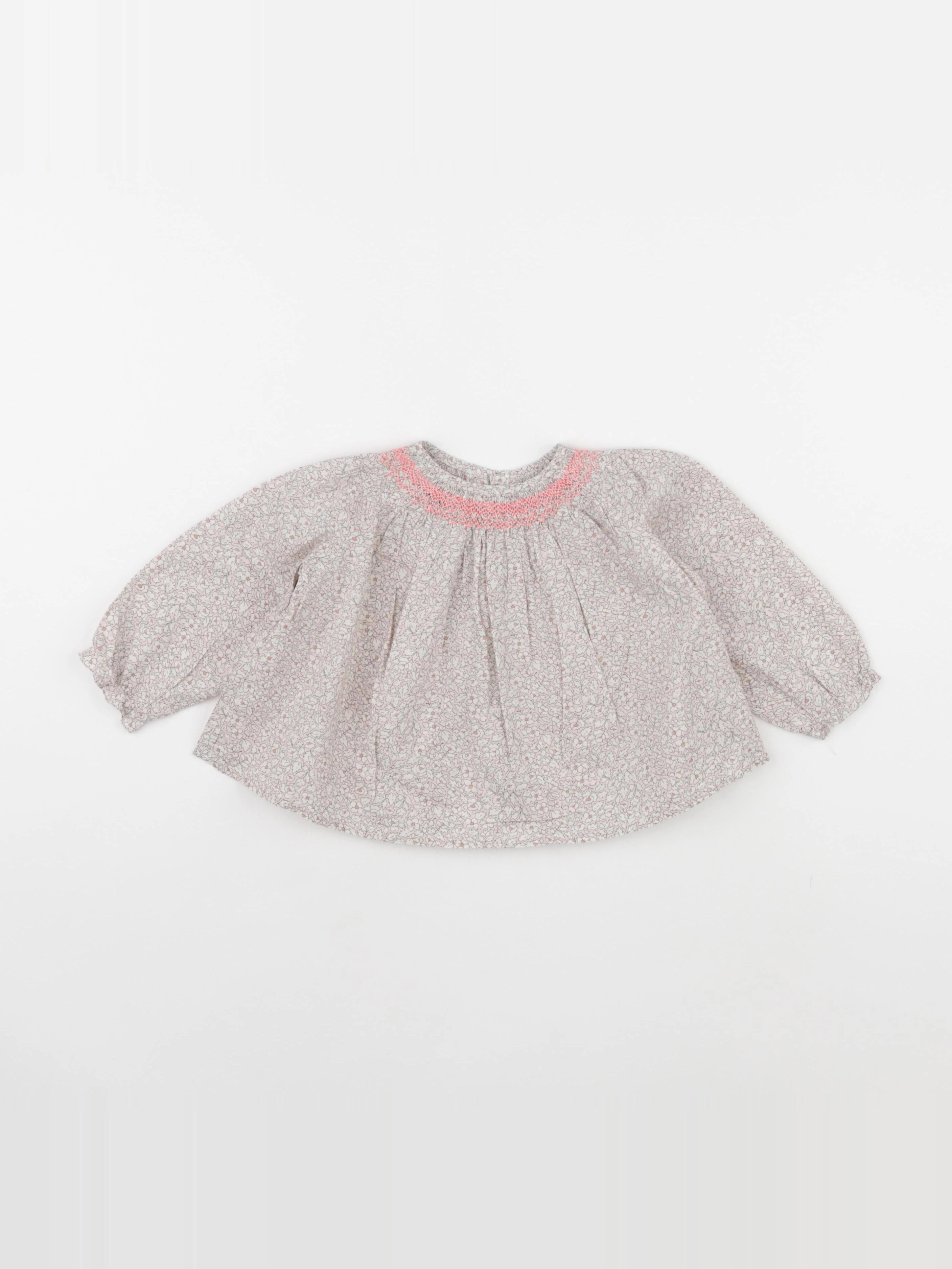 Bonpoint - blouse multicolore - 12 mois