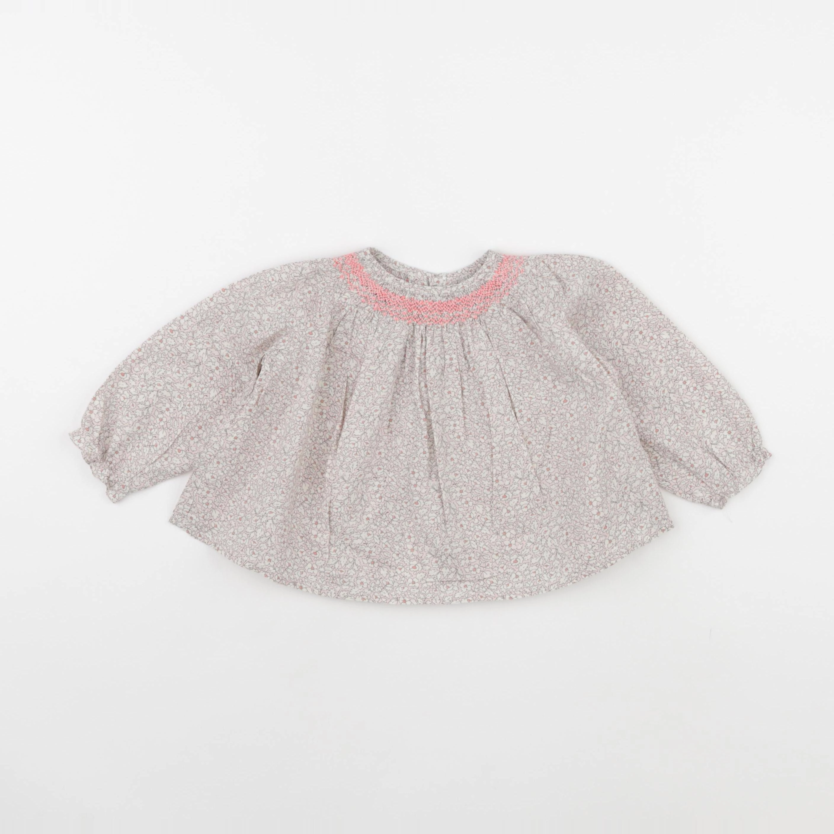 Bonpoint - blouse multicolore - 12 mois