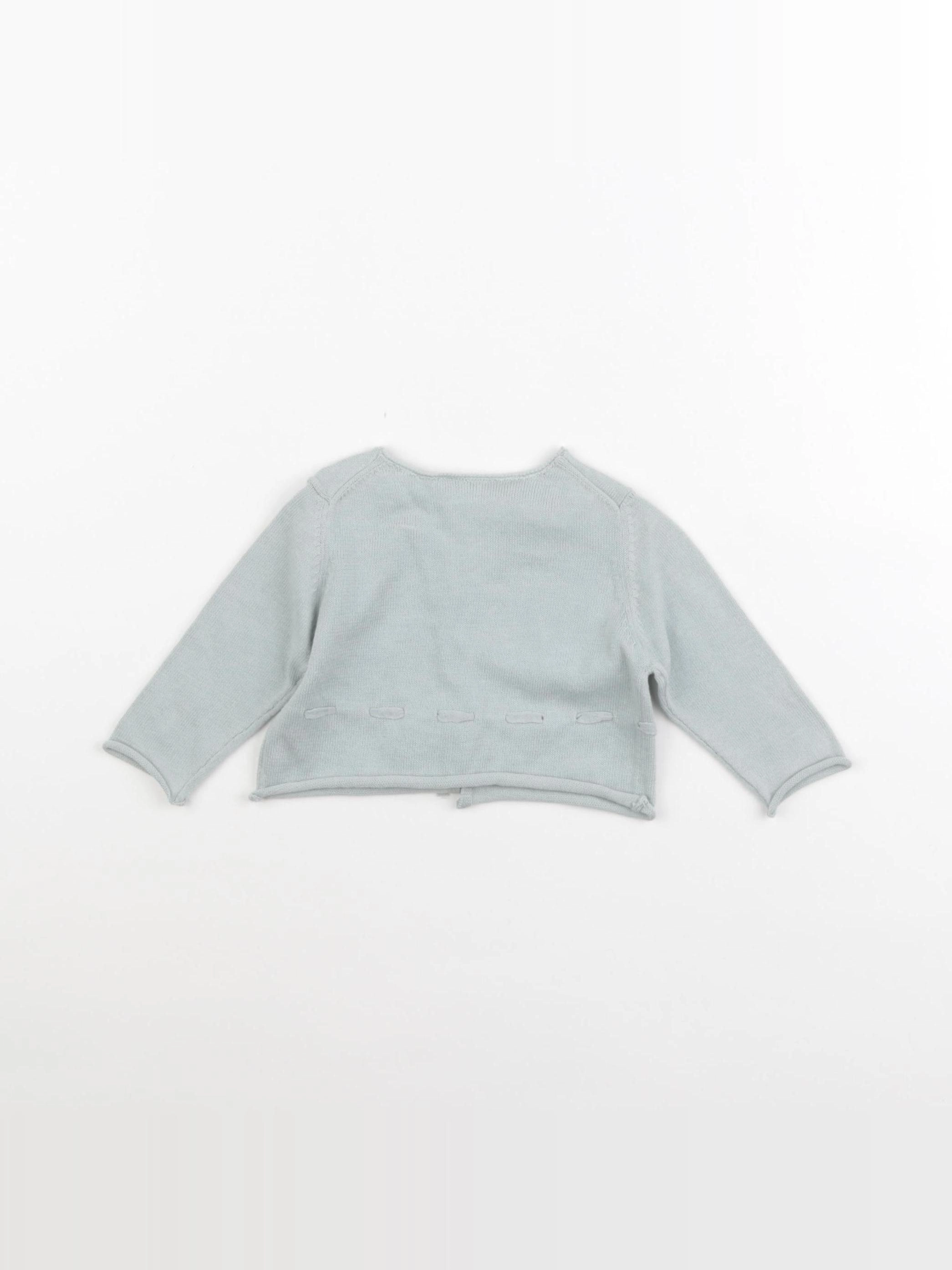 Bonpoint - gilet vert - 6 mois