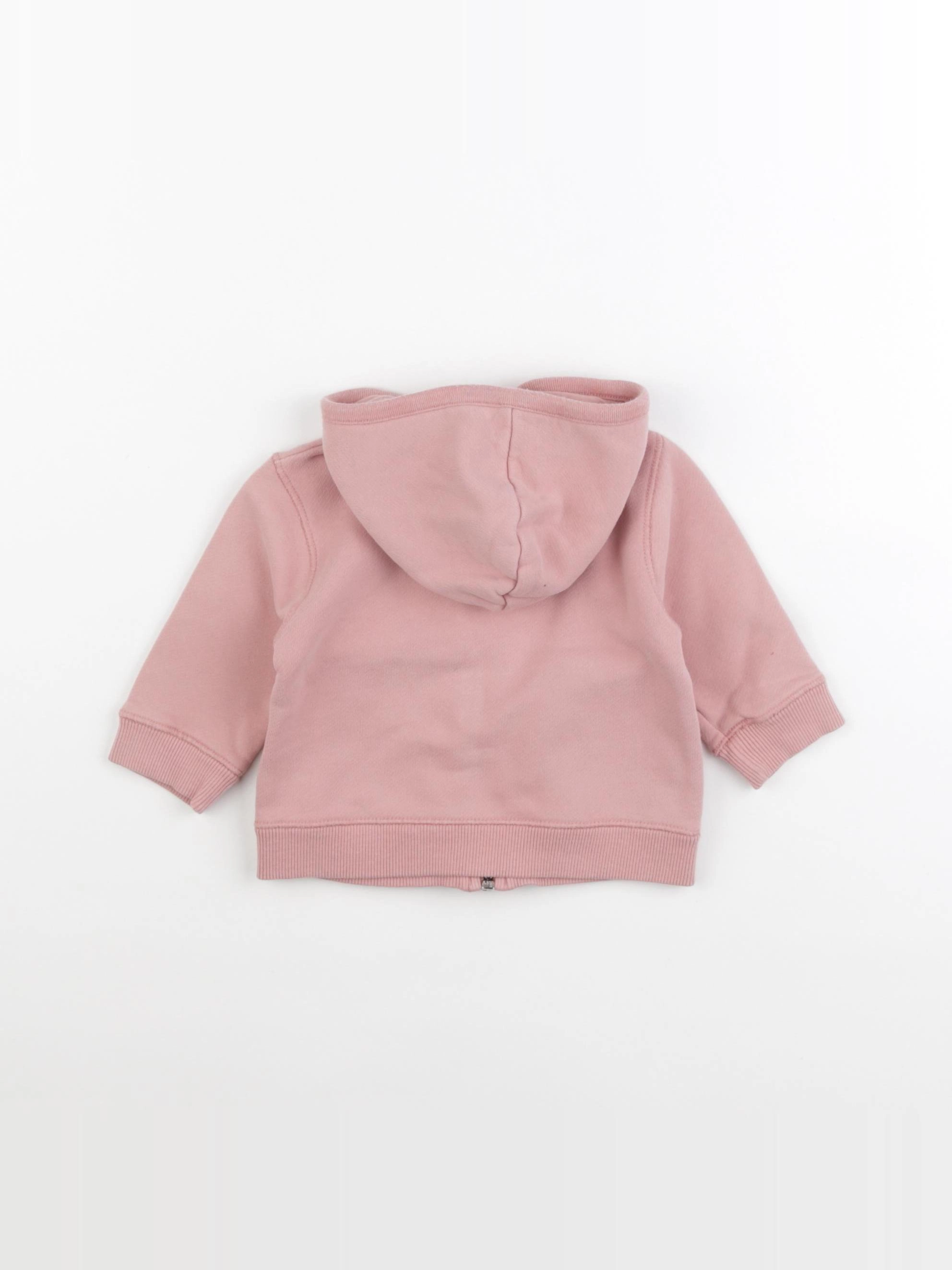 Bonpoint - sweat rose - 6 mois