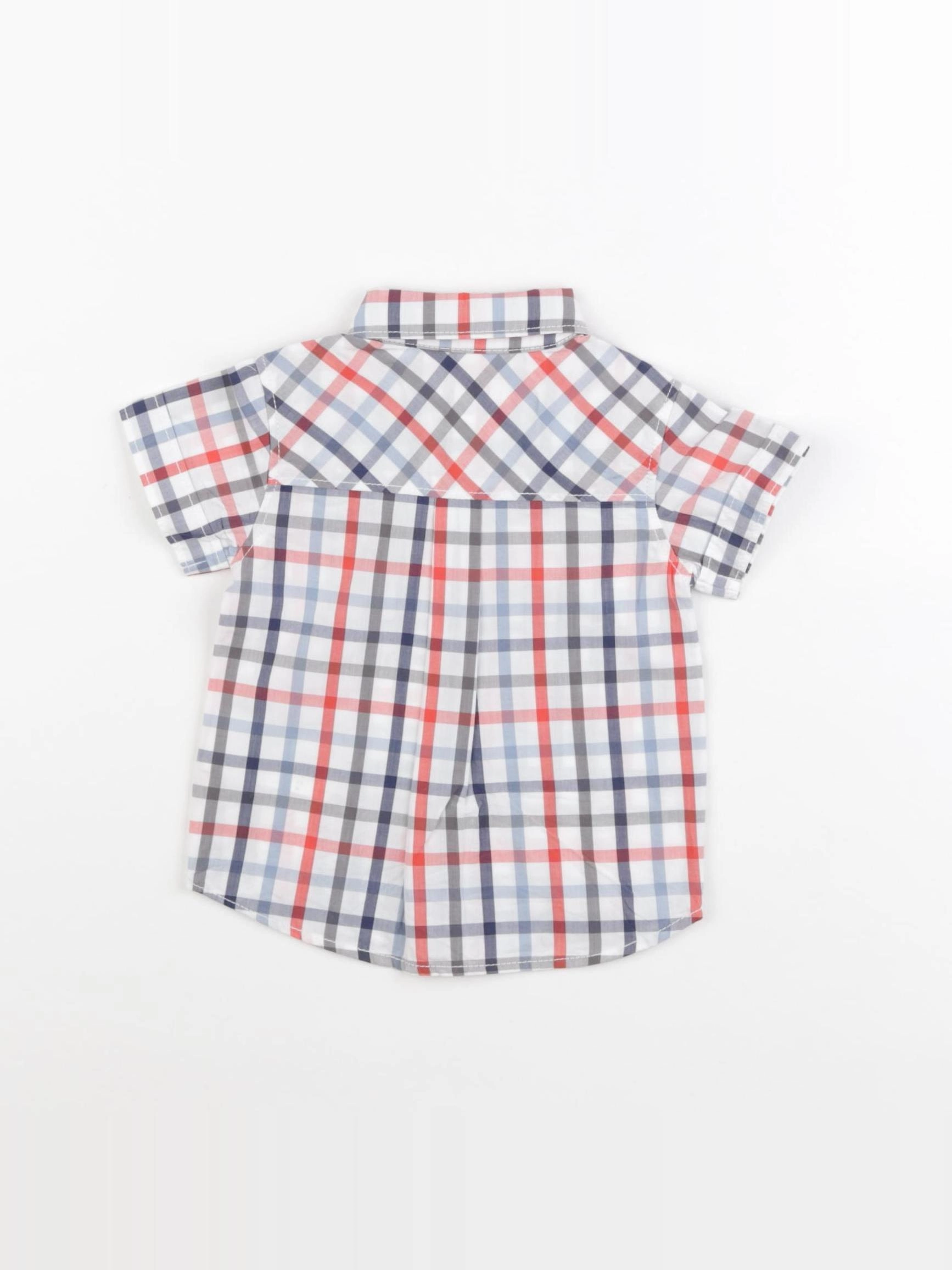 Tartine & Chocolat - chemise bleu - 6 mois