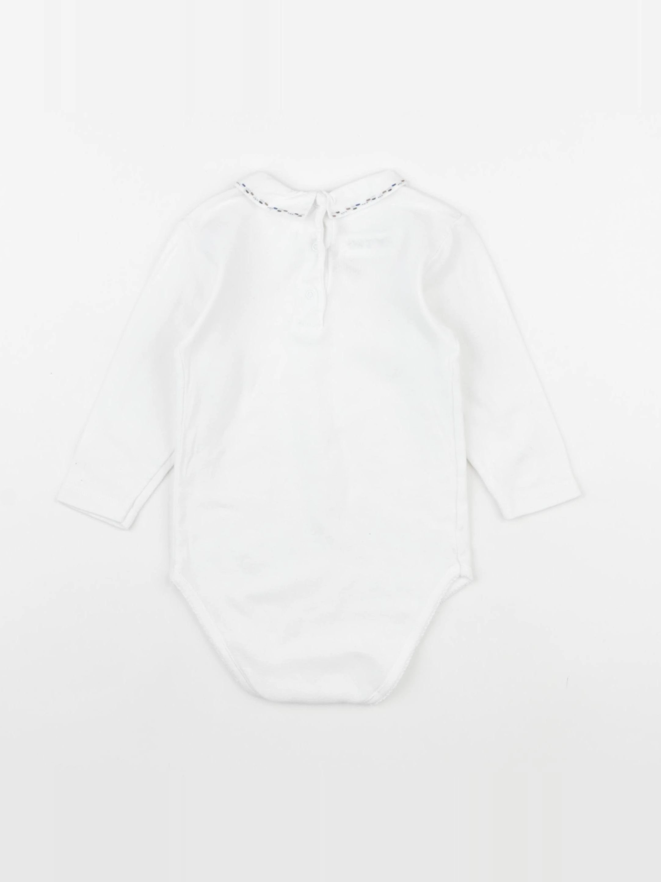 Bonpoint - body à col blanc - 2 ans