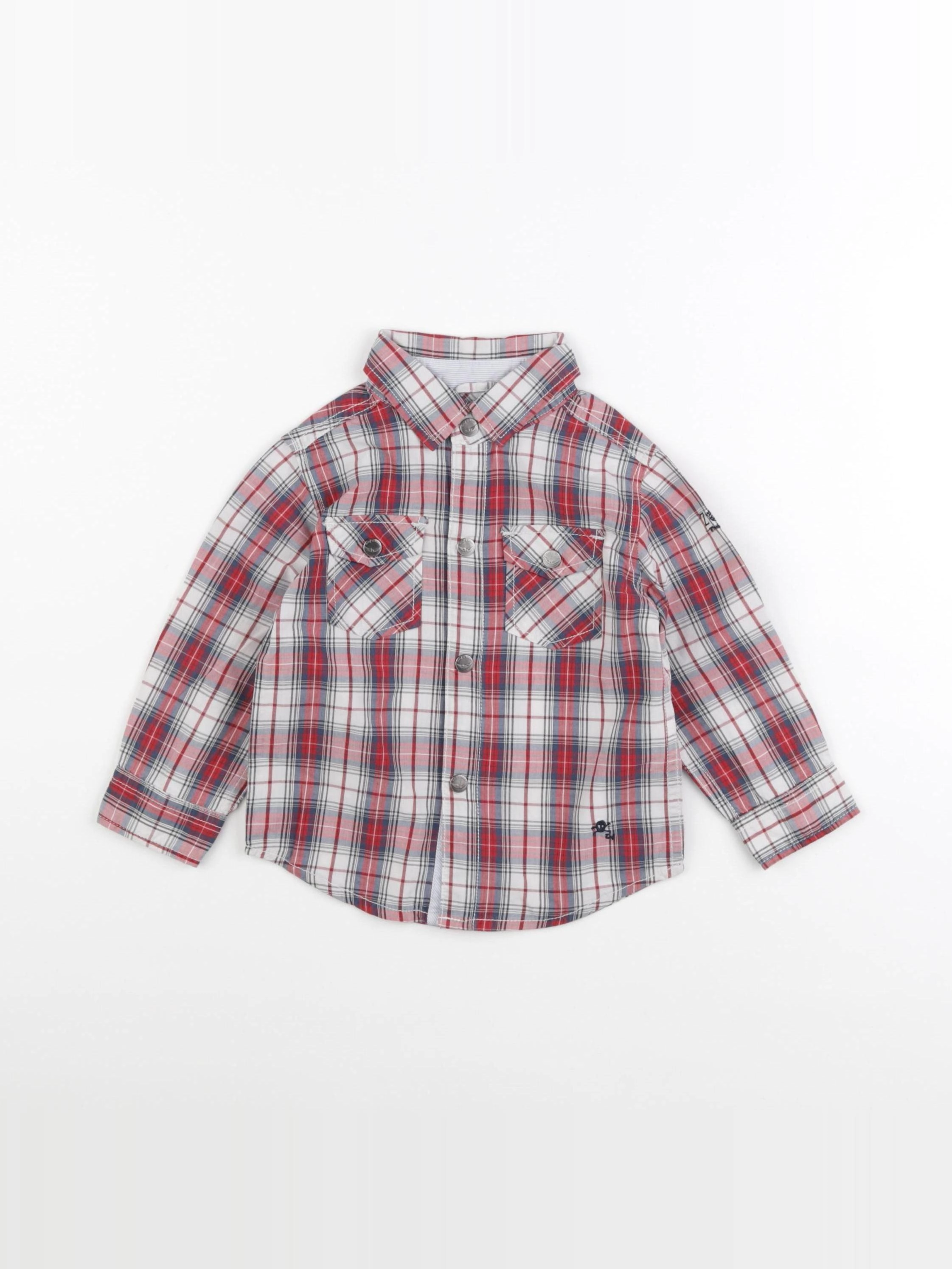 Zadig & Voltaire - chemise rouge - 18 mois