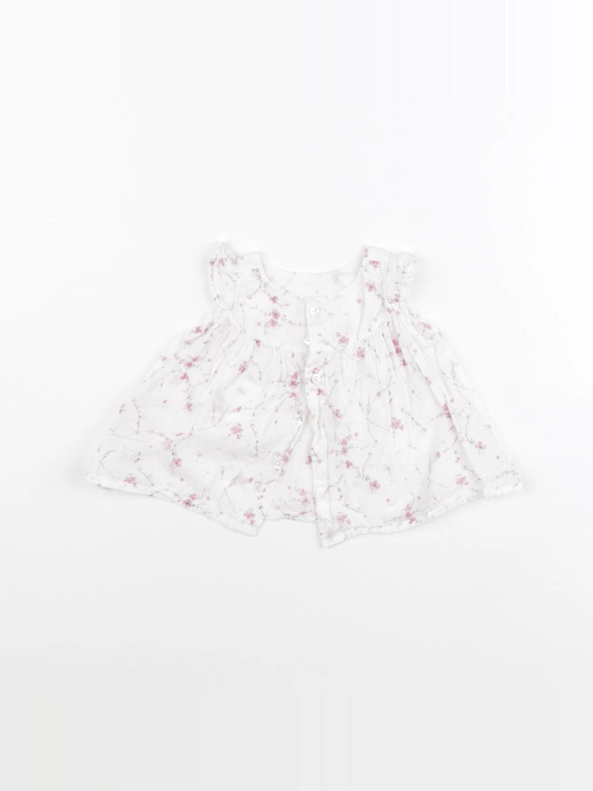 Bonpoint - blouse rose - 6 mois