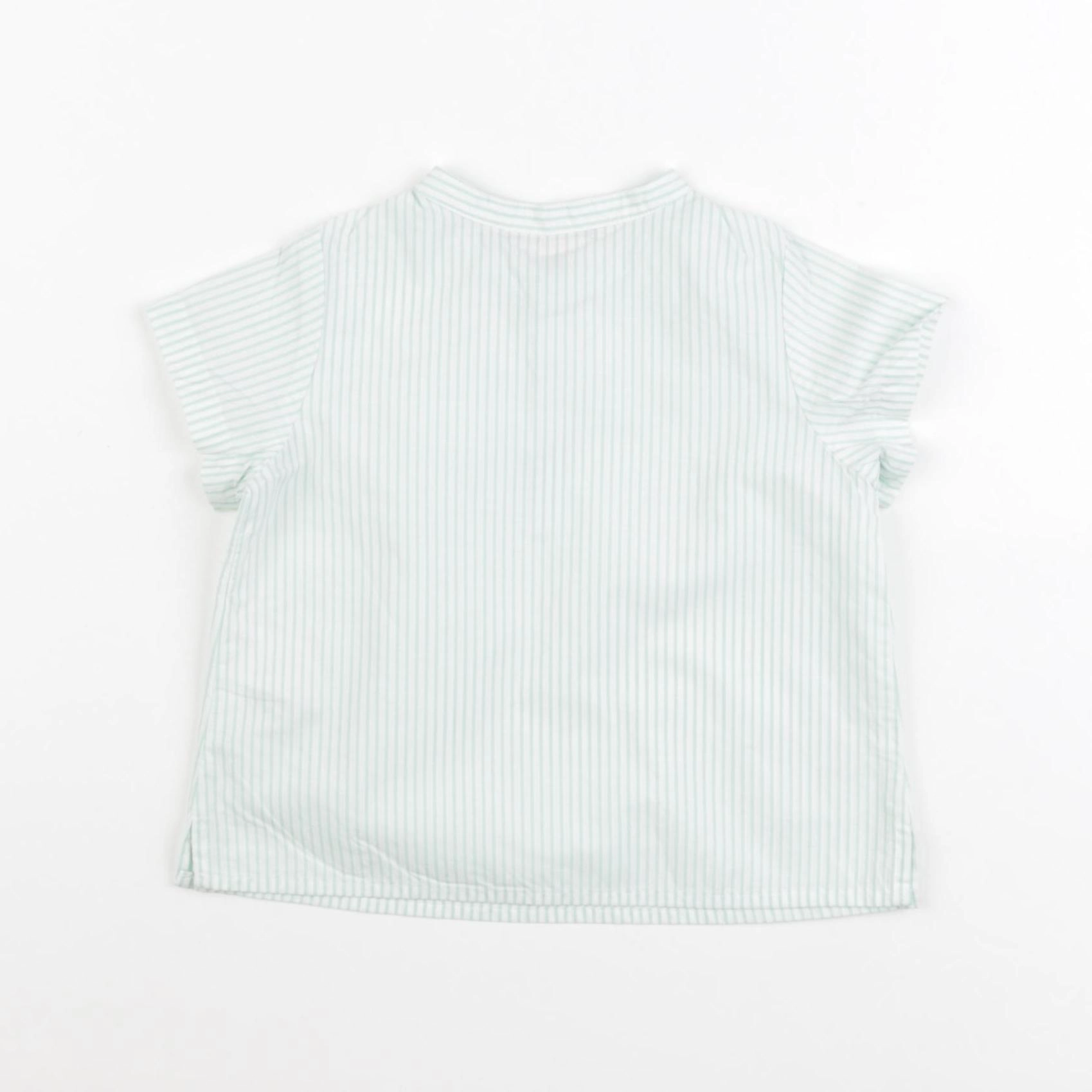 Bonpoint - chemise vert - 6 mois