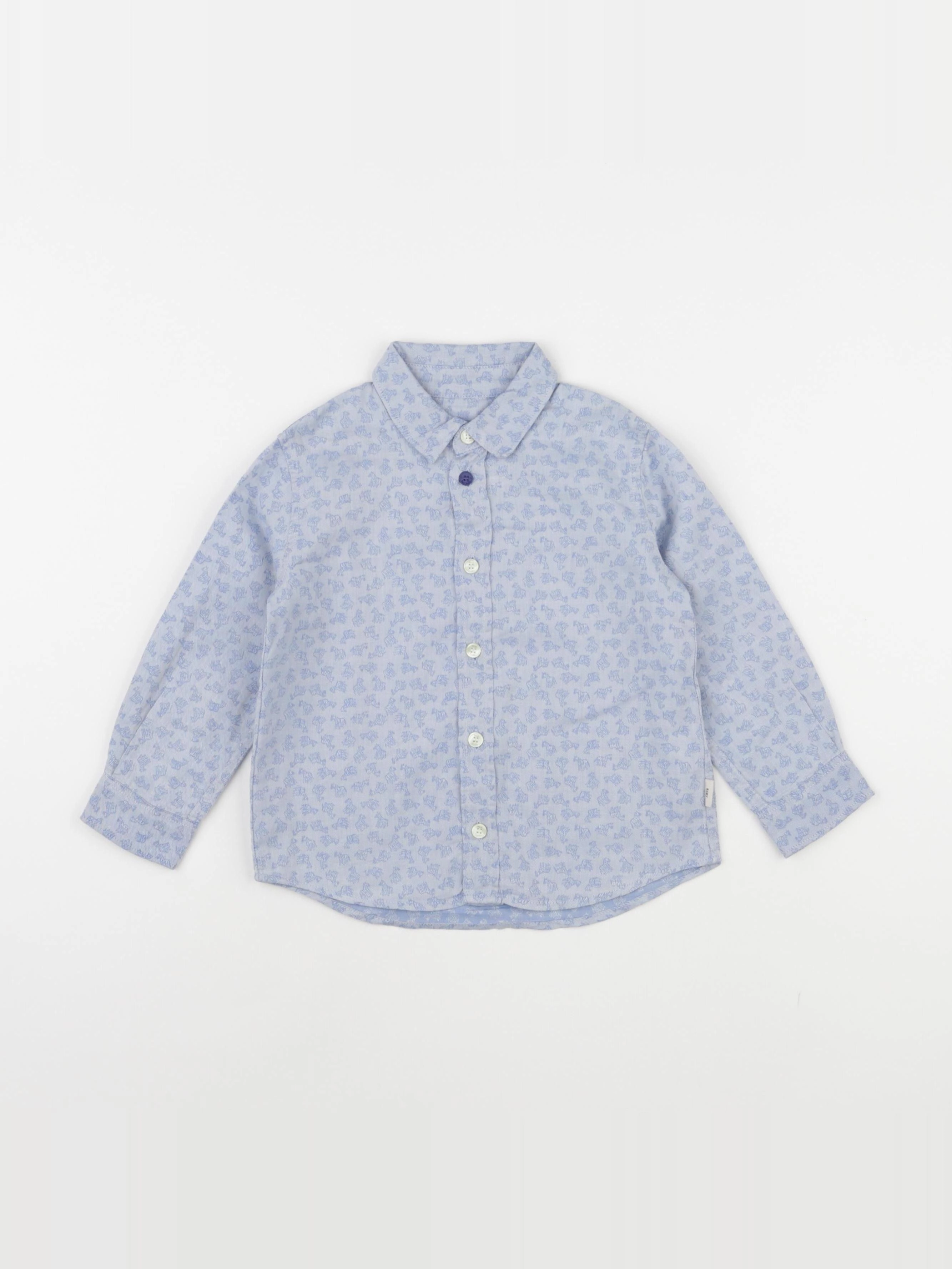 Paul Smith - chemise bleu - 2 ans