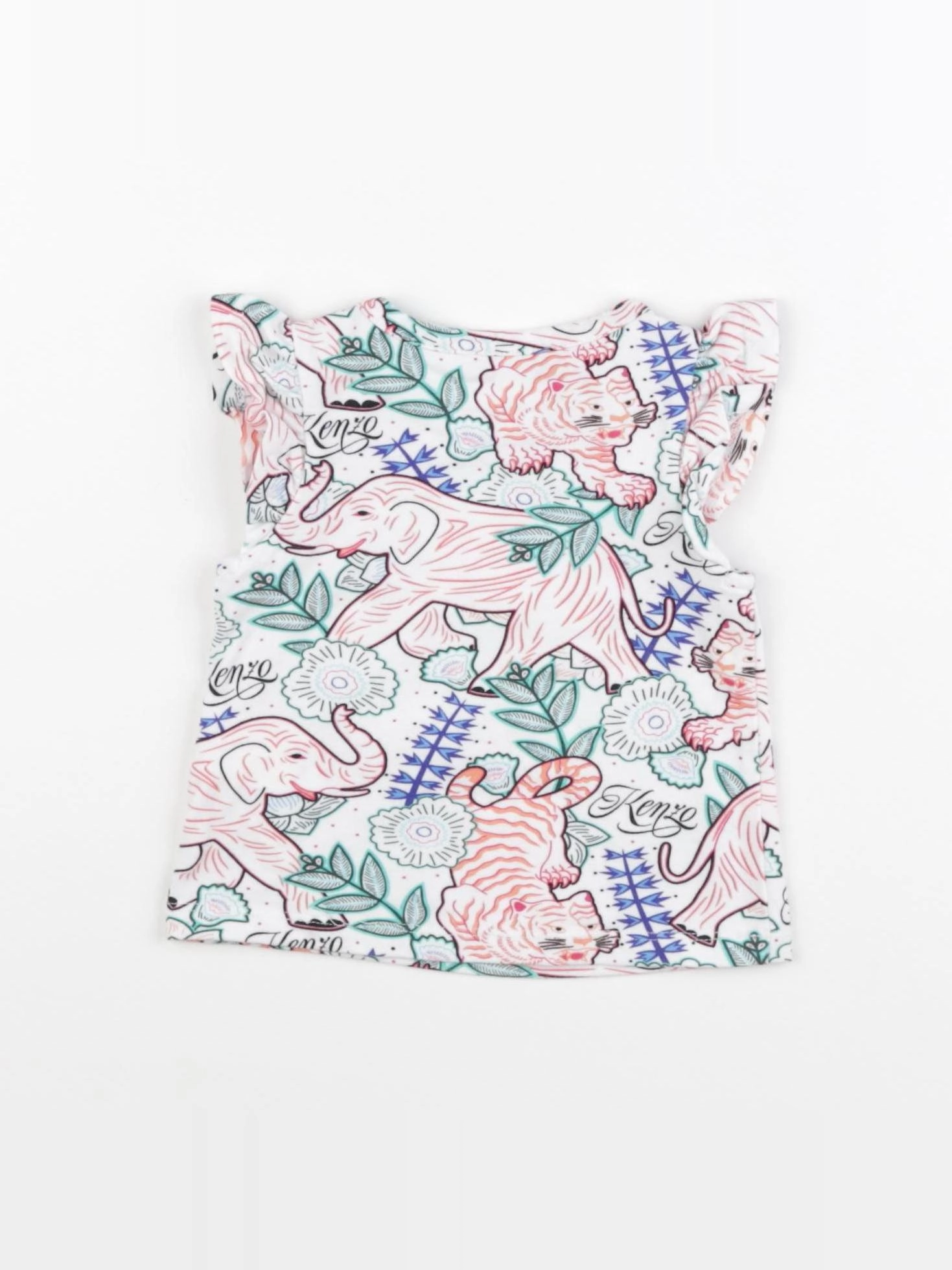 Kenzo - tee-shirt multicolore - 6 mois