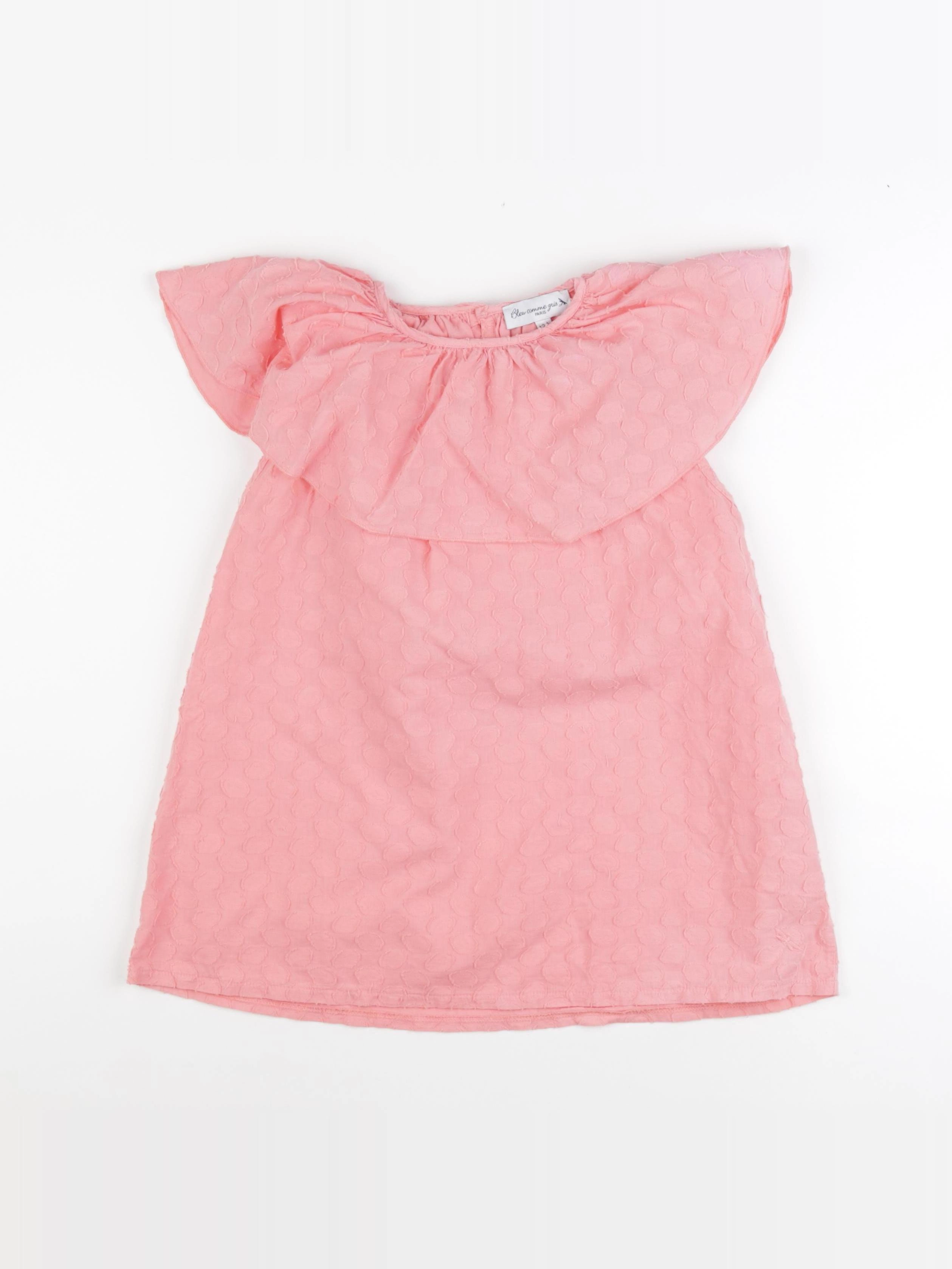 Bleu Comme Gris - blouse rose - 12 ans