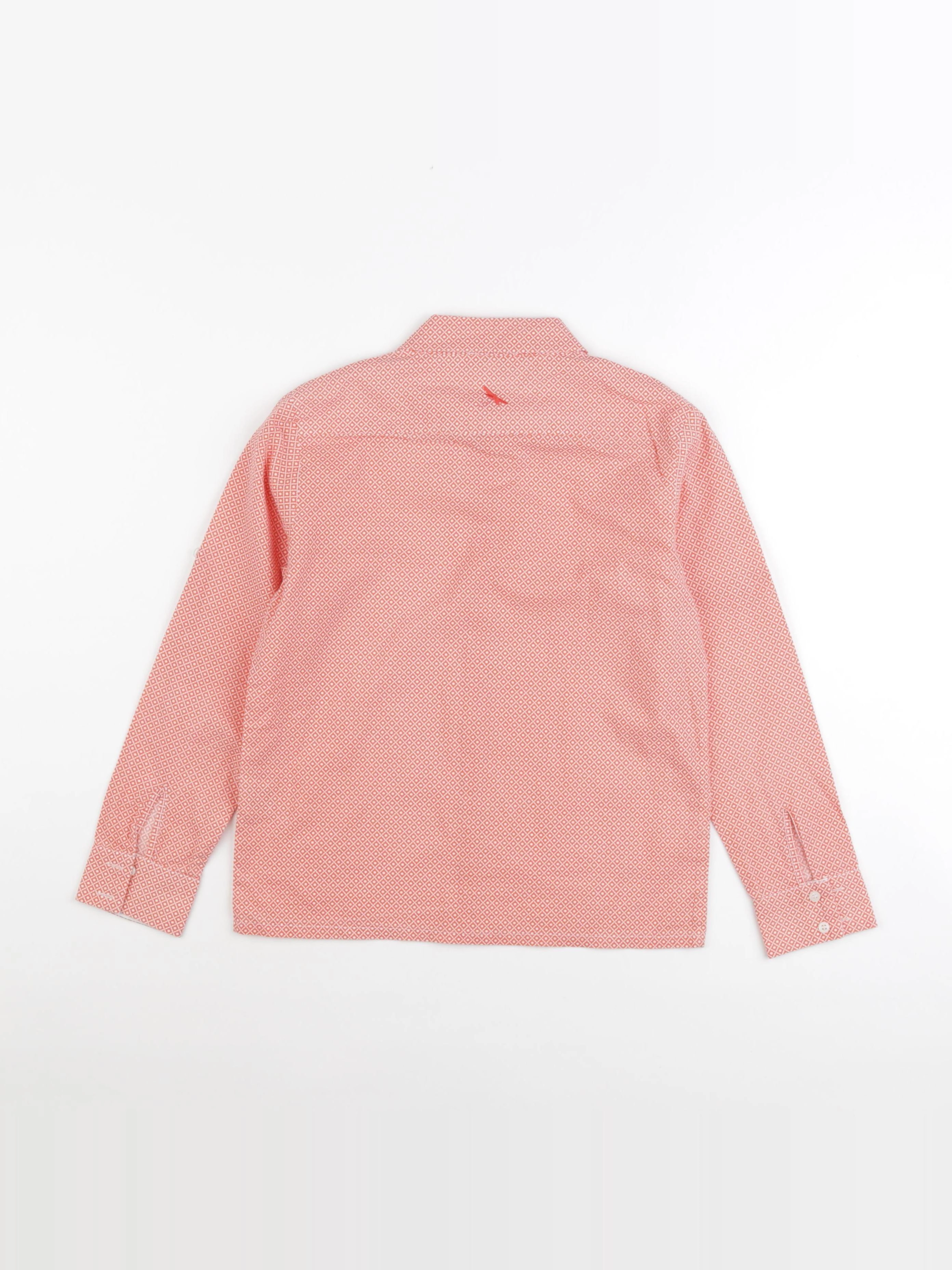Bleu Comme Gris - chemise orange - 8 ans
