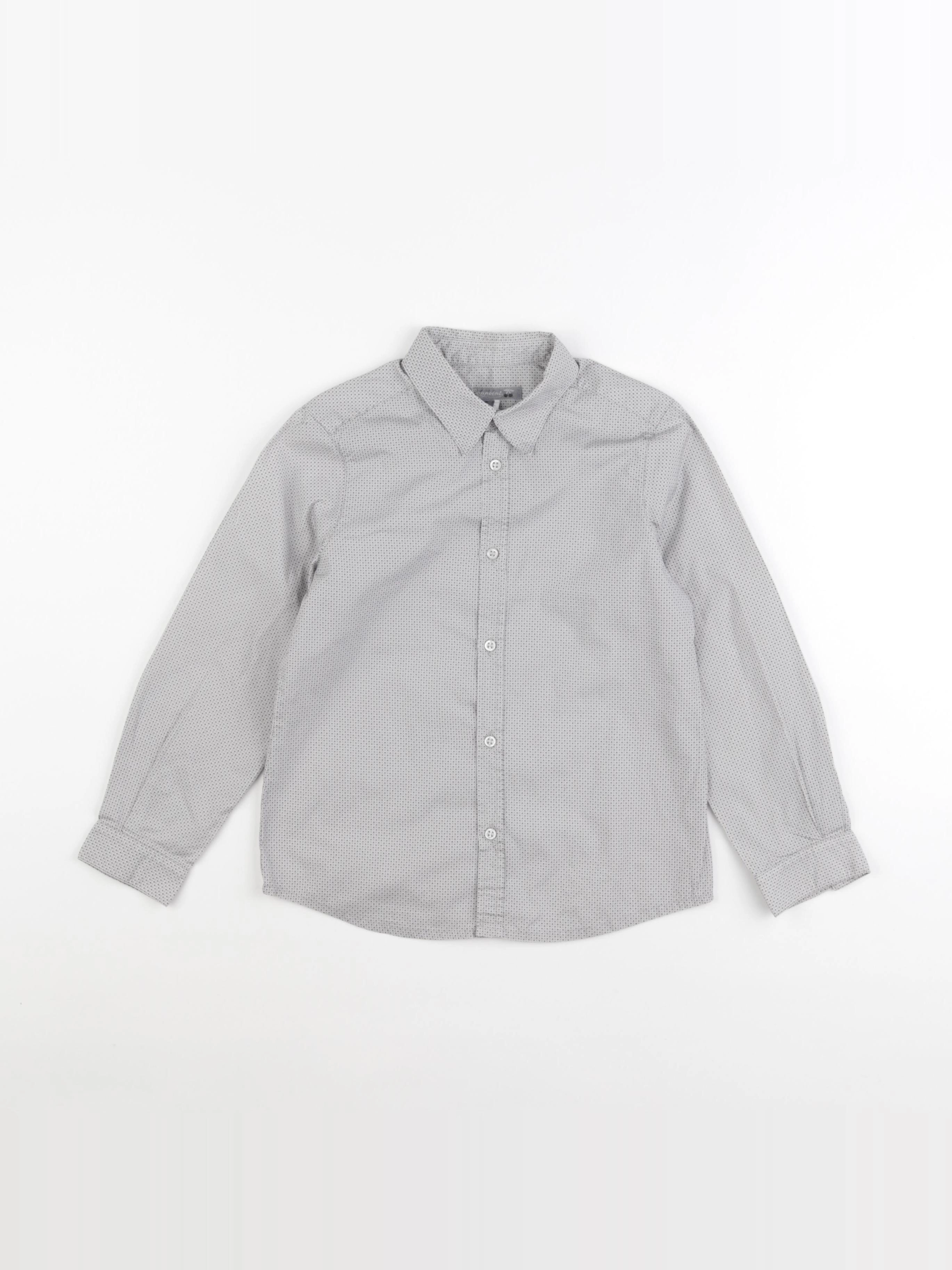 Bonpoint - chemise gris - 6 ans