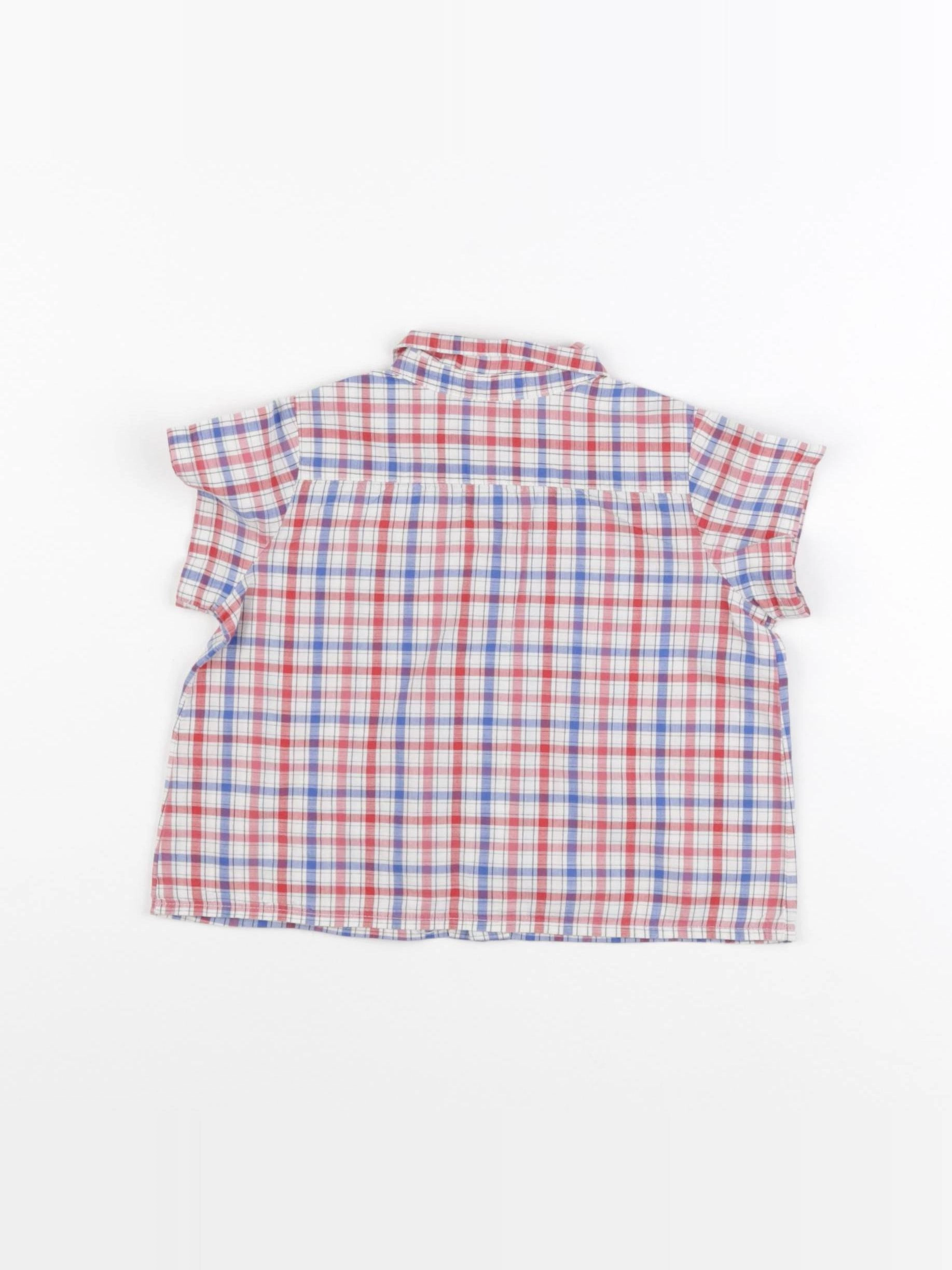 Bonpoint - chemise rouge - 12 mois