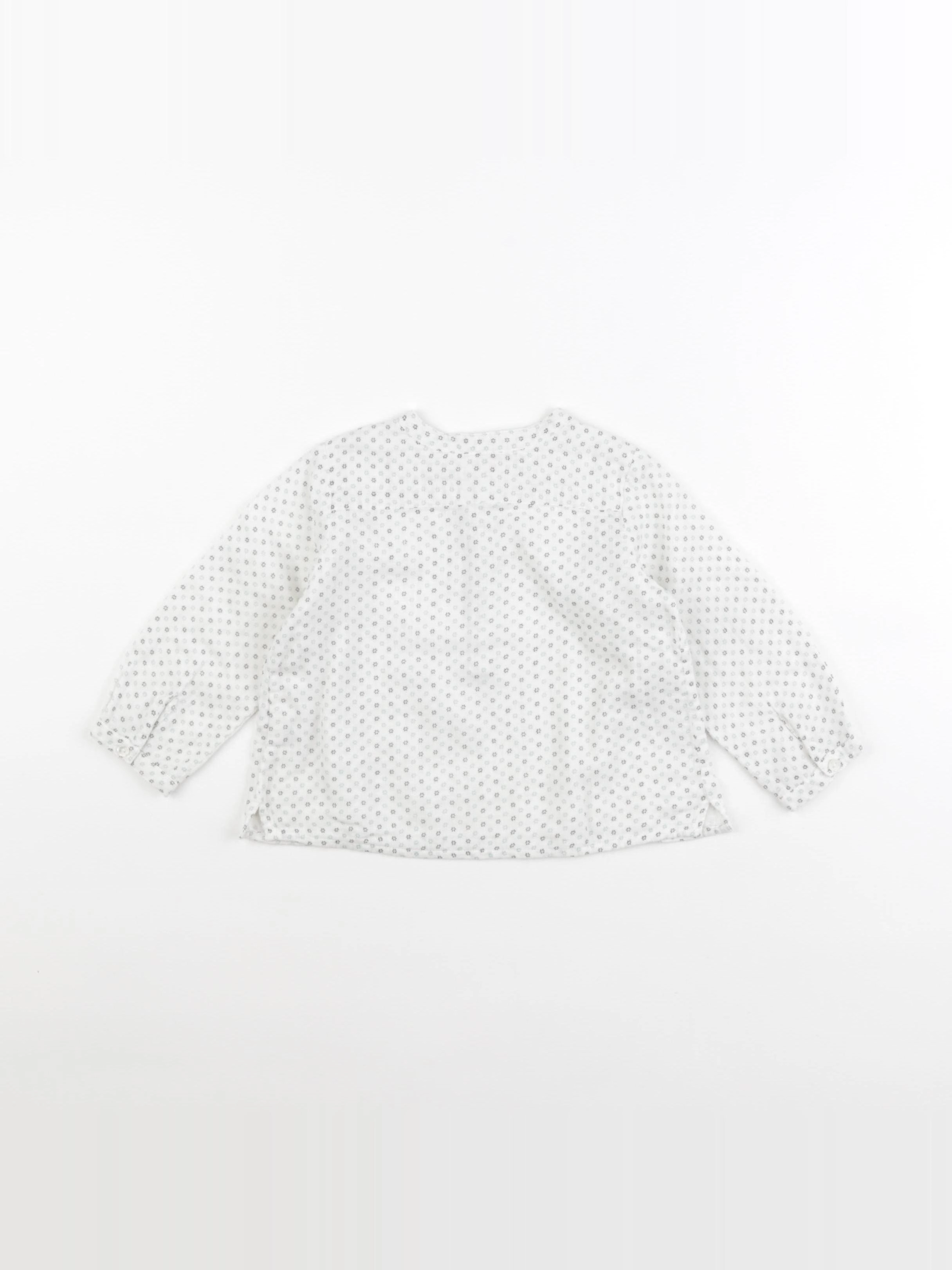 Bonpoint - blouse vert - 12 mois