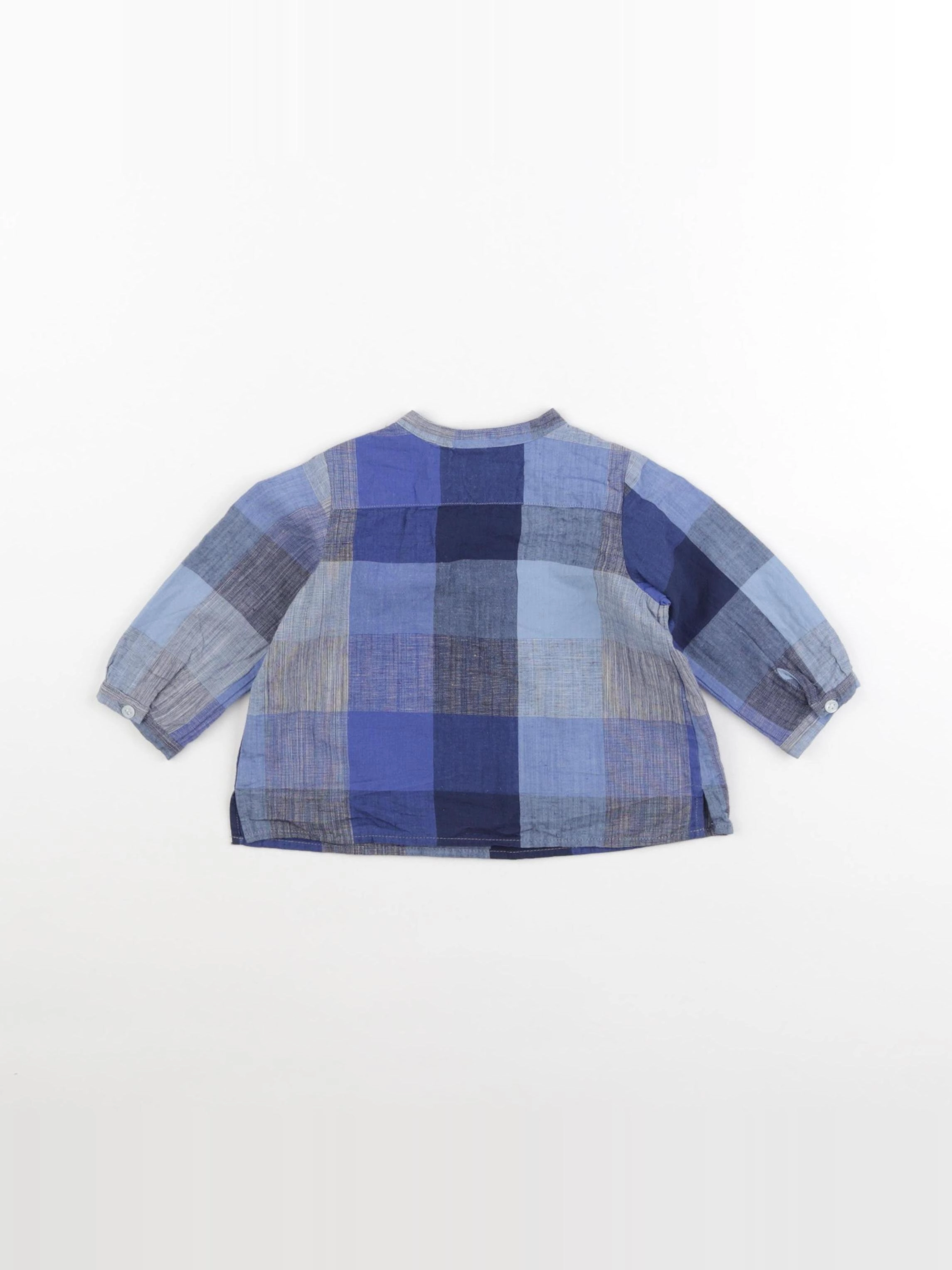 Bonpoint - chemise bleu - 6 mois