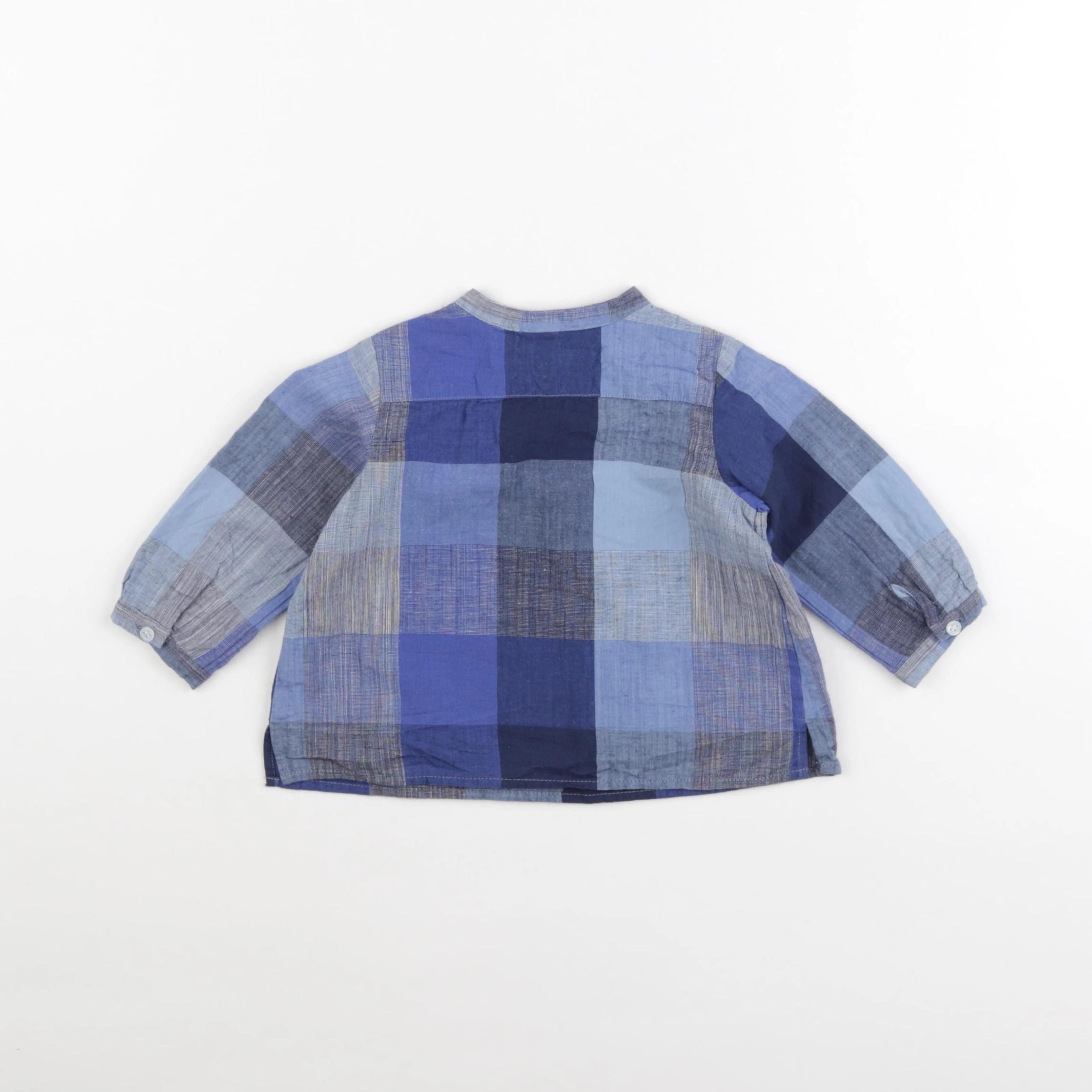 Bonpoint - chemise bleu - 6 mois