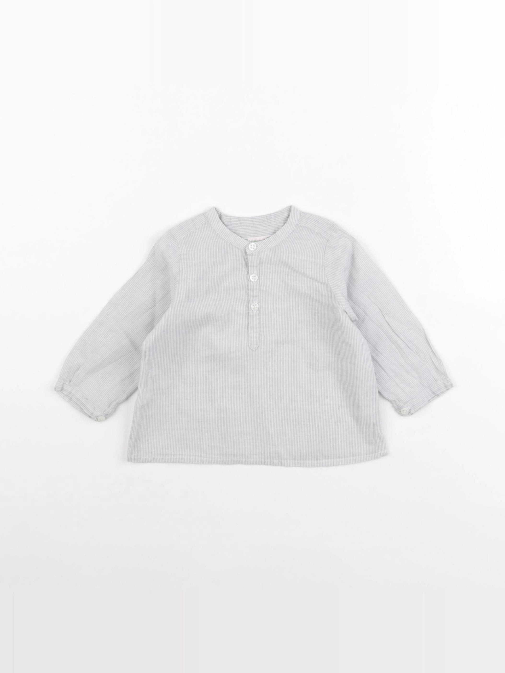 Bonpoint - chemise gris - 6 mois