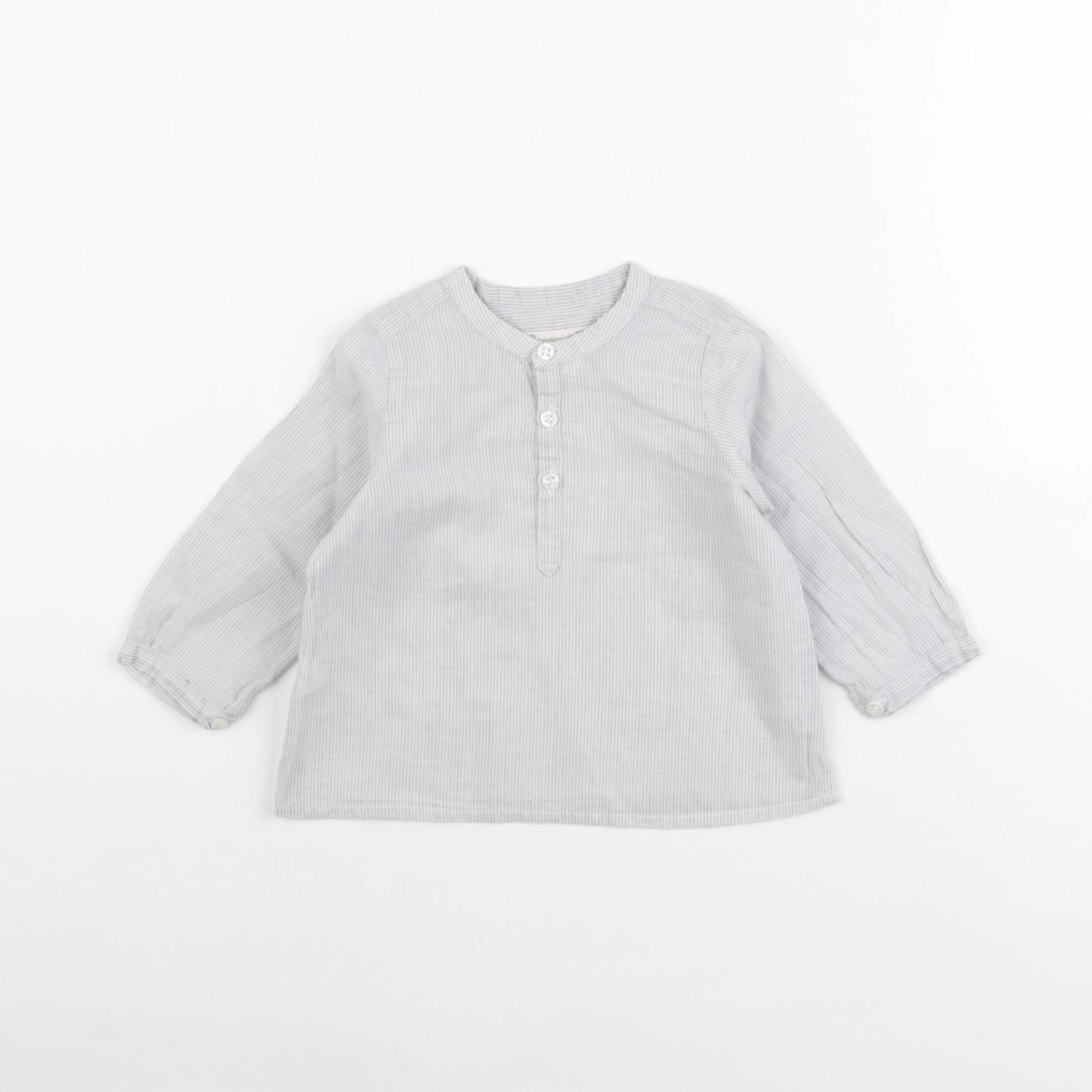 Bonpoint - chemise gris - 6 mois