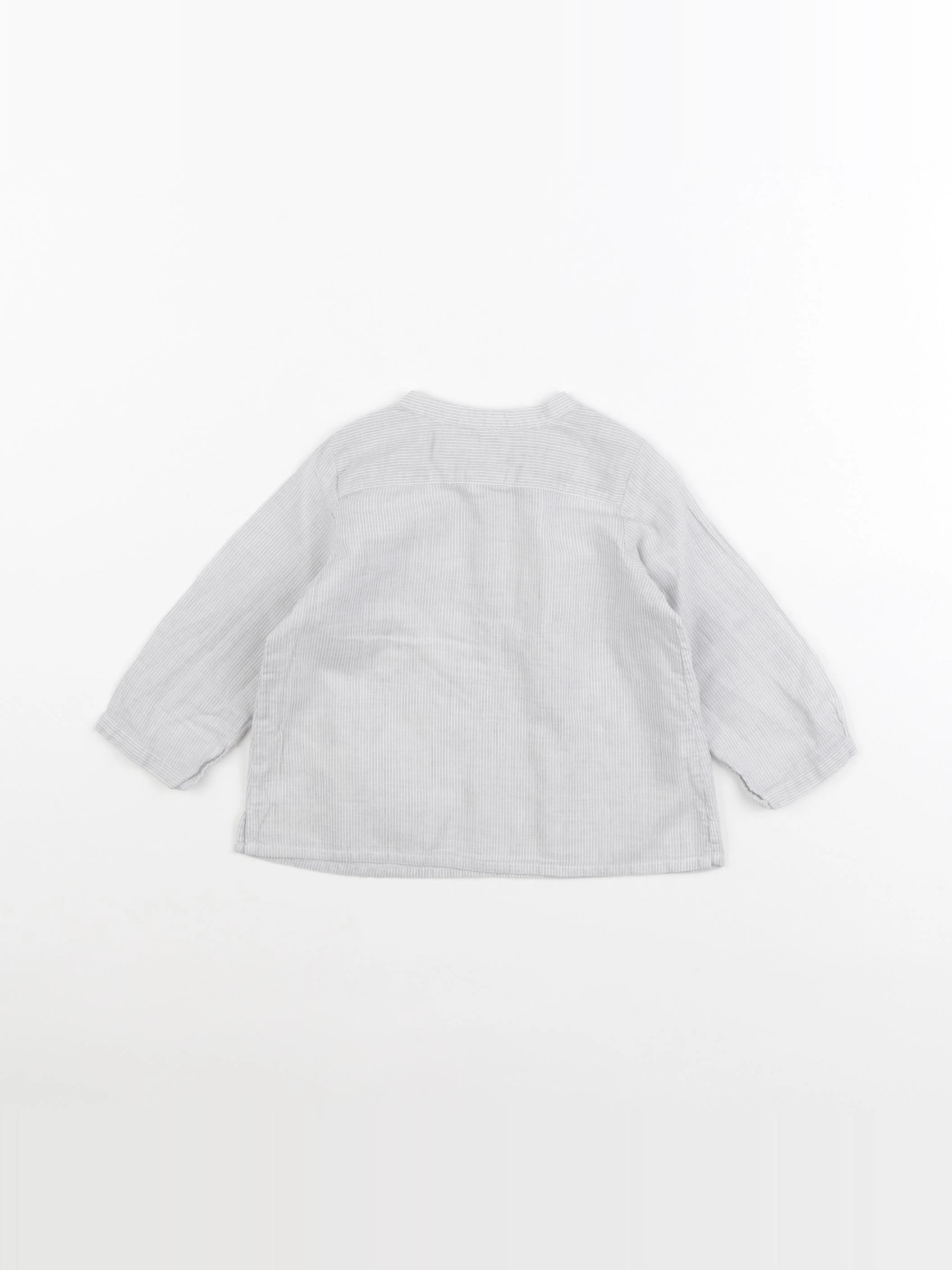 Bonpoint - chemise gris - 6 mois