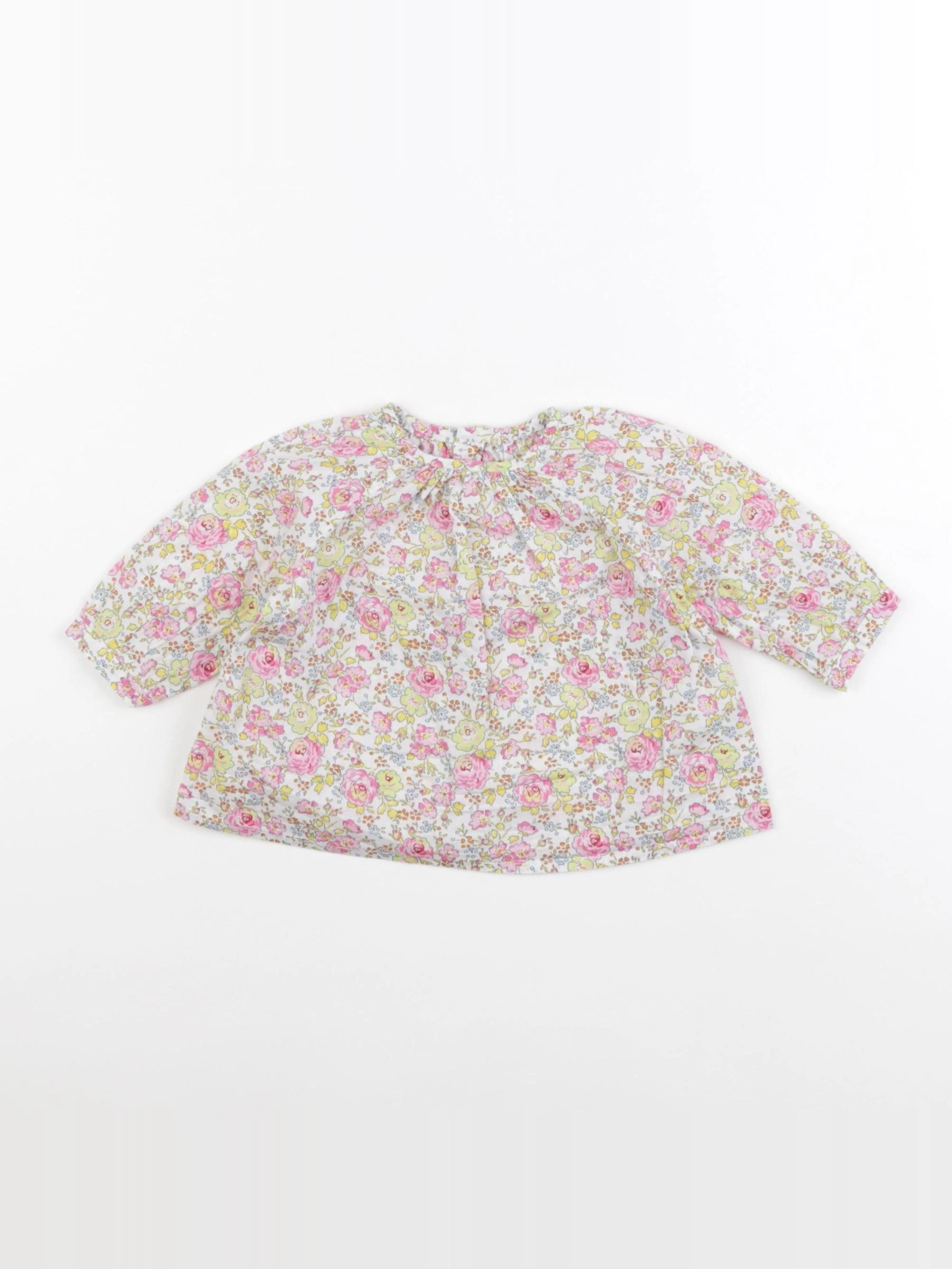 Bonpoint - blouse multicolore - 6 mois