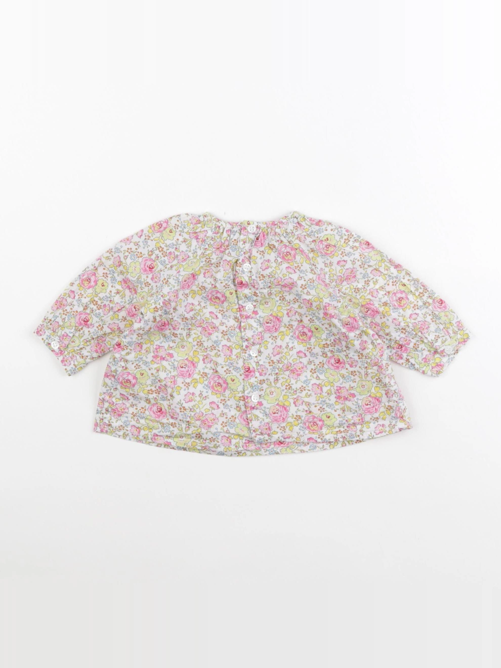 Bonpoint - blouse multicolore - 6 mois